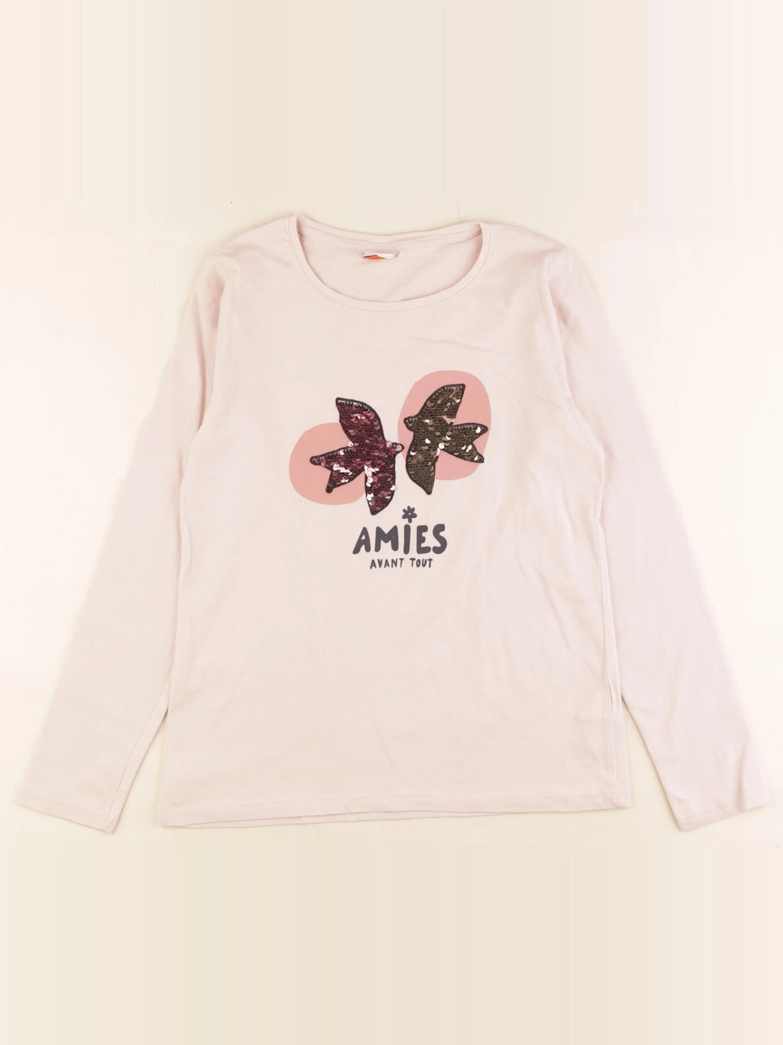 Tape à l'oeil - tee-shirt rose - 14 ans