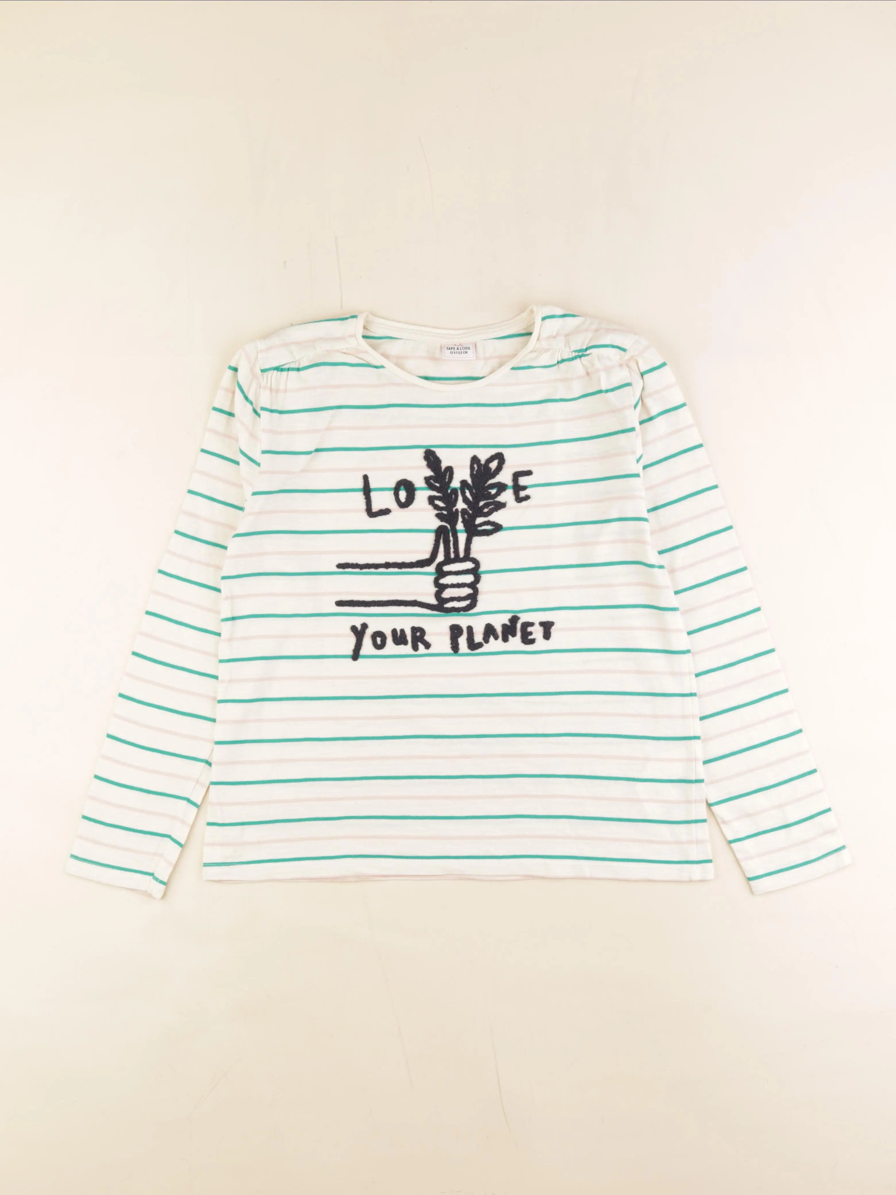 Tape à l'oeil - tee-shirt blanc - 12 ans