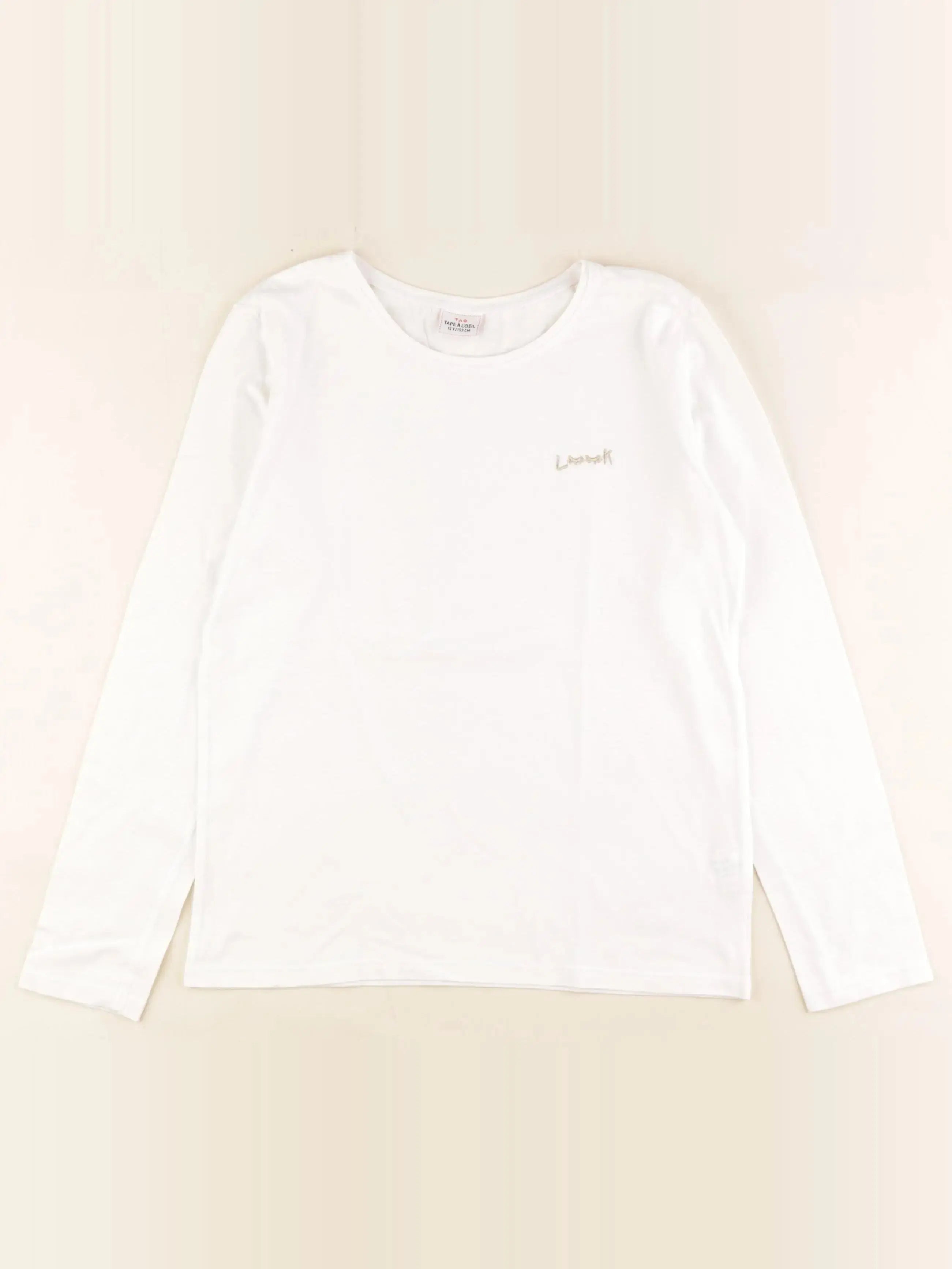 Tape à l'oeil - tee-shirt blanc - 12 ans