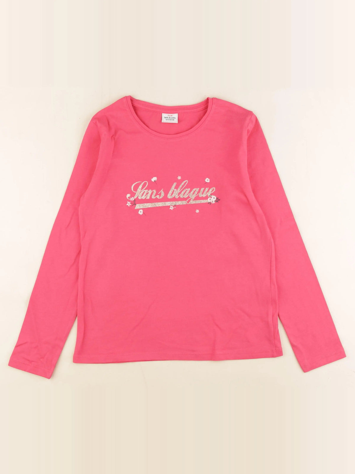 Tape à l'oeil - tee-shirt rose - 12 ans