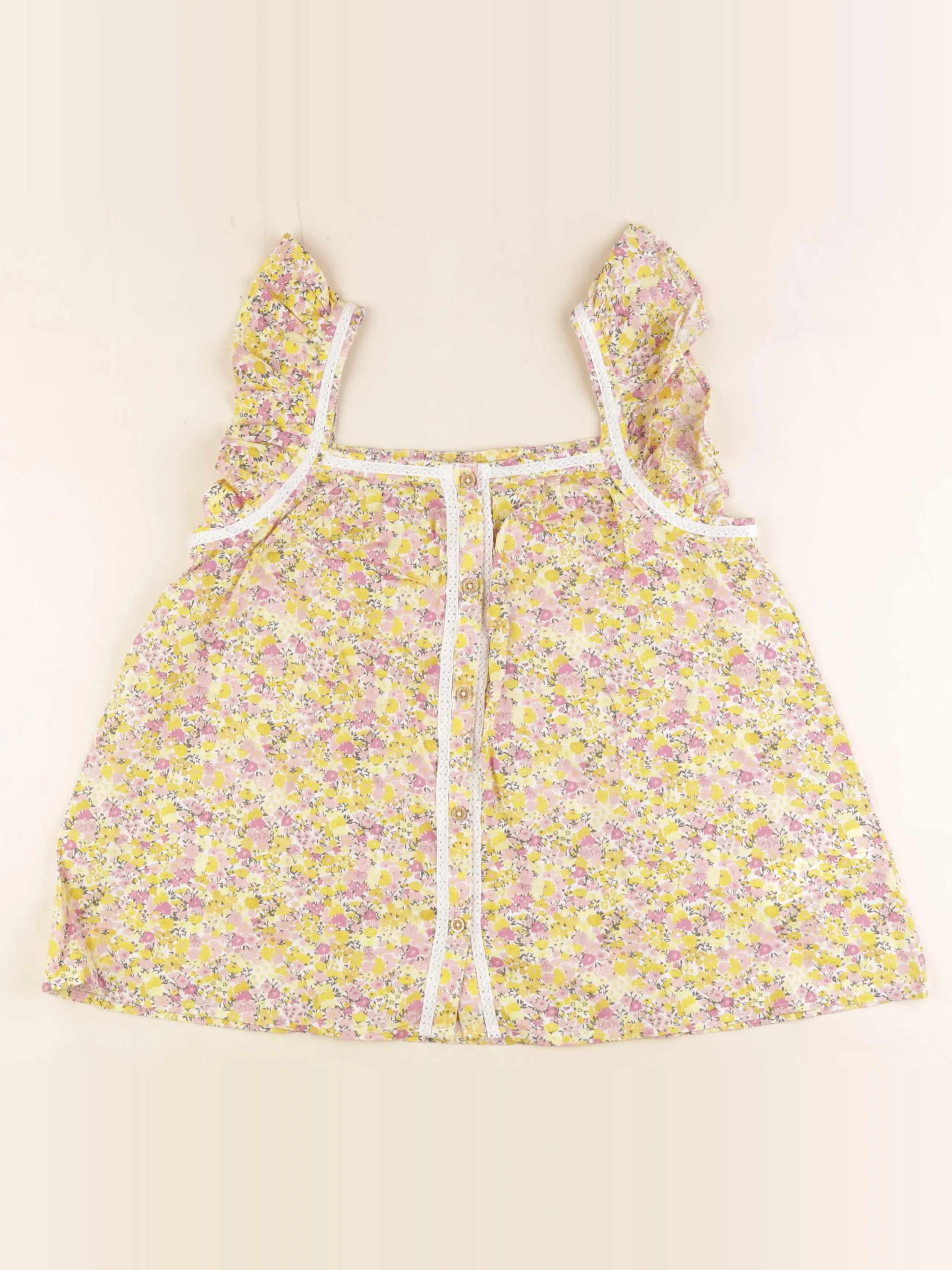 Tape à l'oeil - blouse jaune - 14 ans