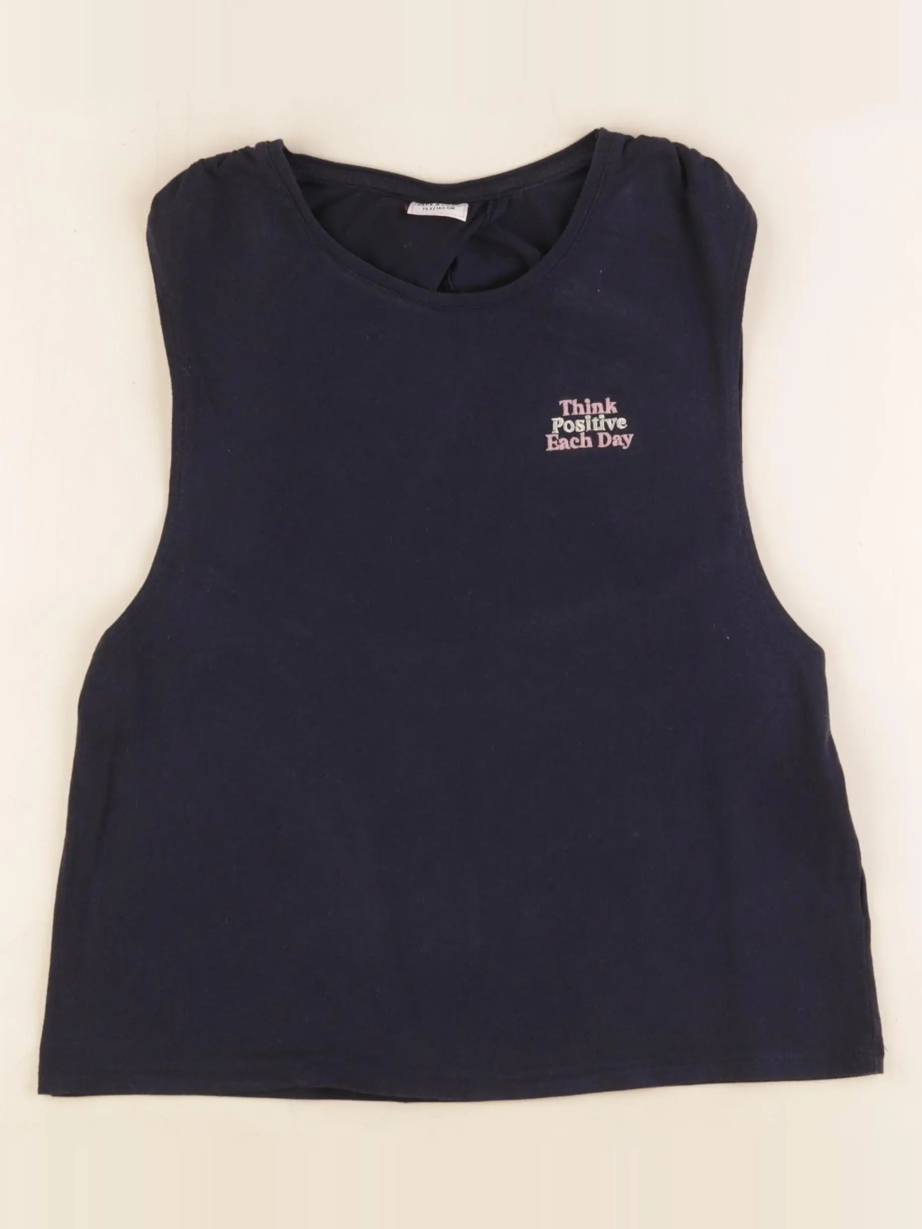 Tape à l'oeil - débardeur bleu - 14 ans