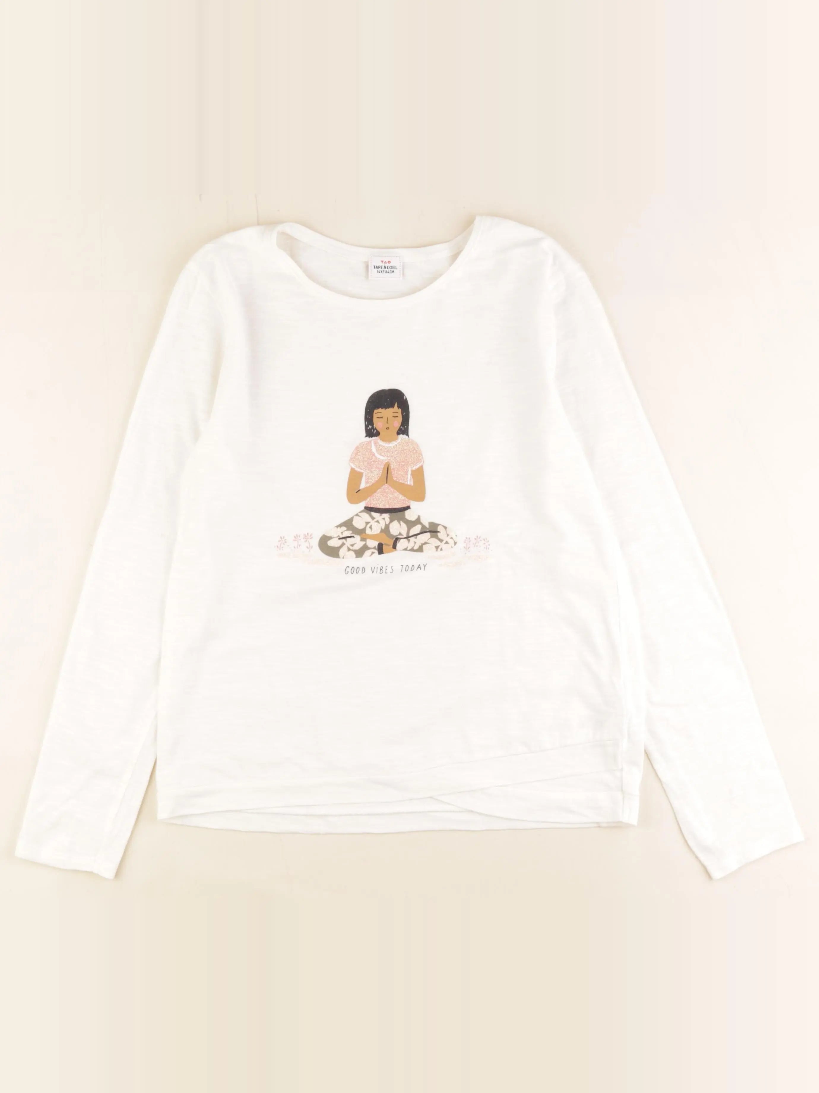 Tape à l'oeil - tee-shirt blanc - 12 ans