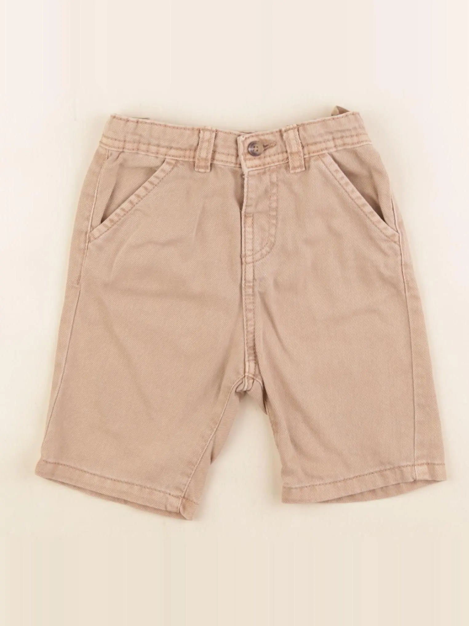 Vertbaudet - short marron - 24 mois