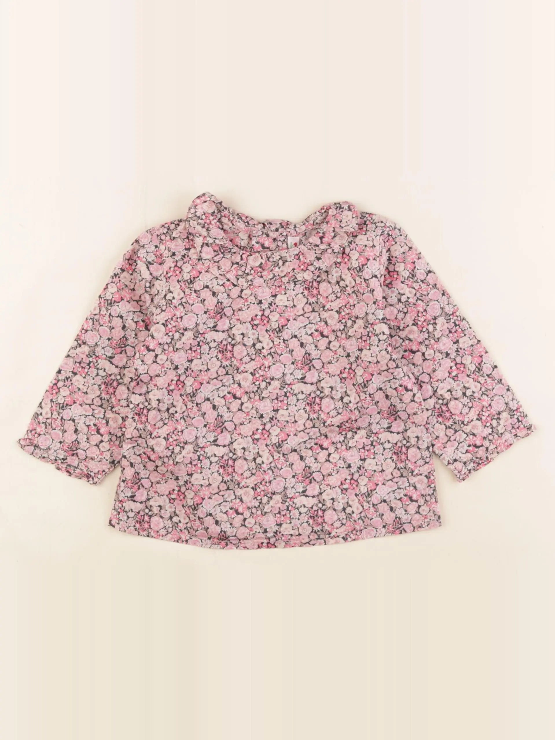 Bonpoint - blouse rose - 12 mois