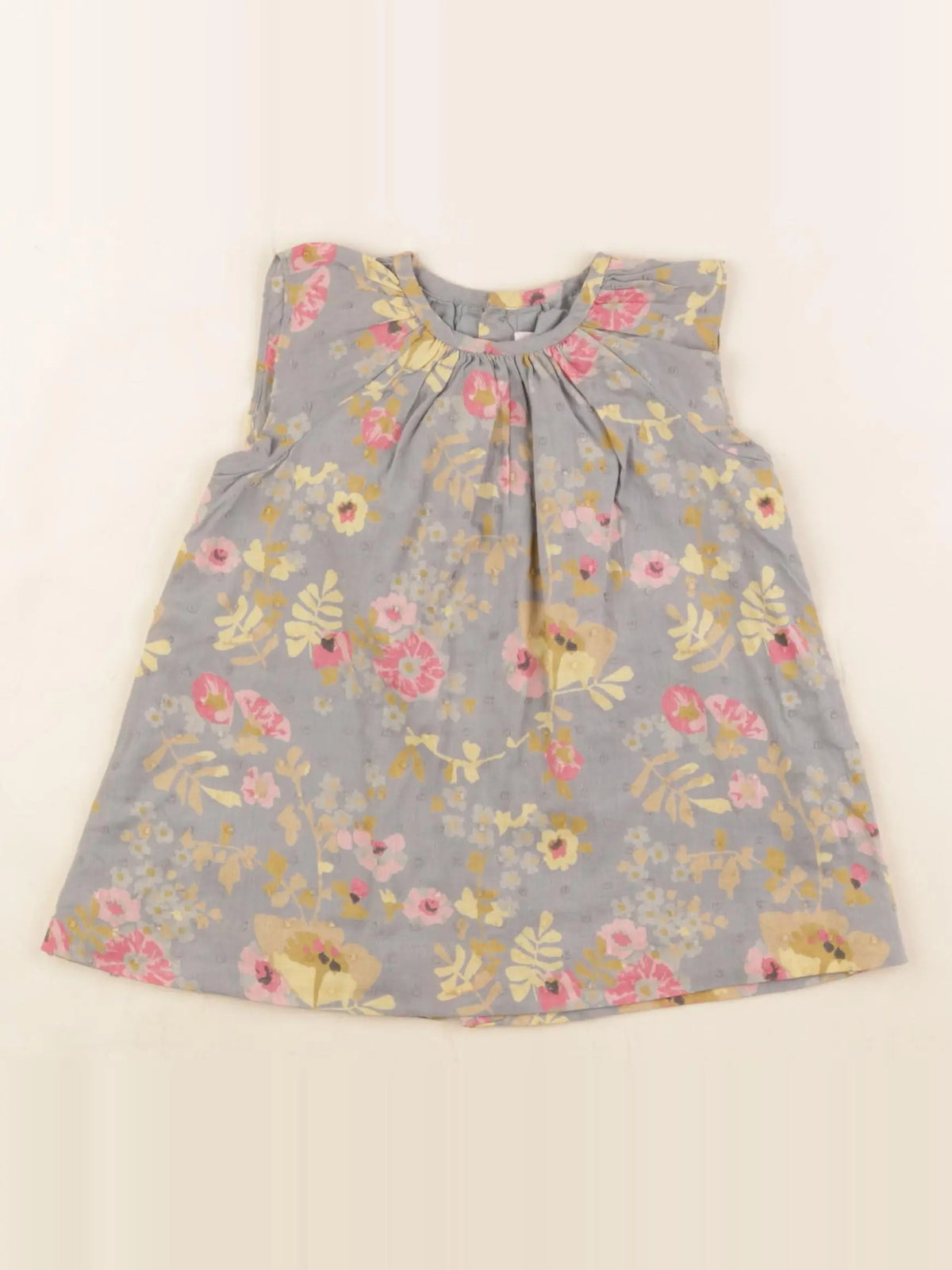 Bonpoint - robe gris - 6 mois