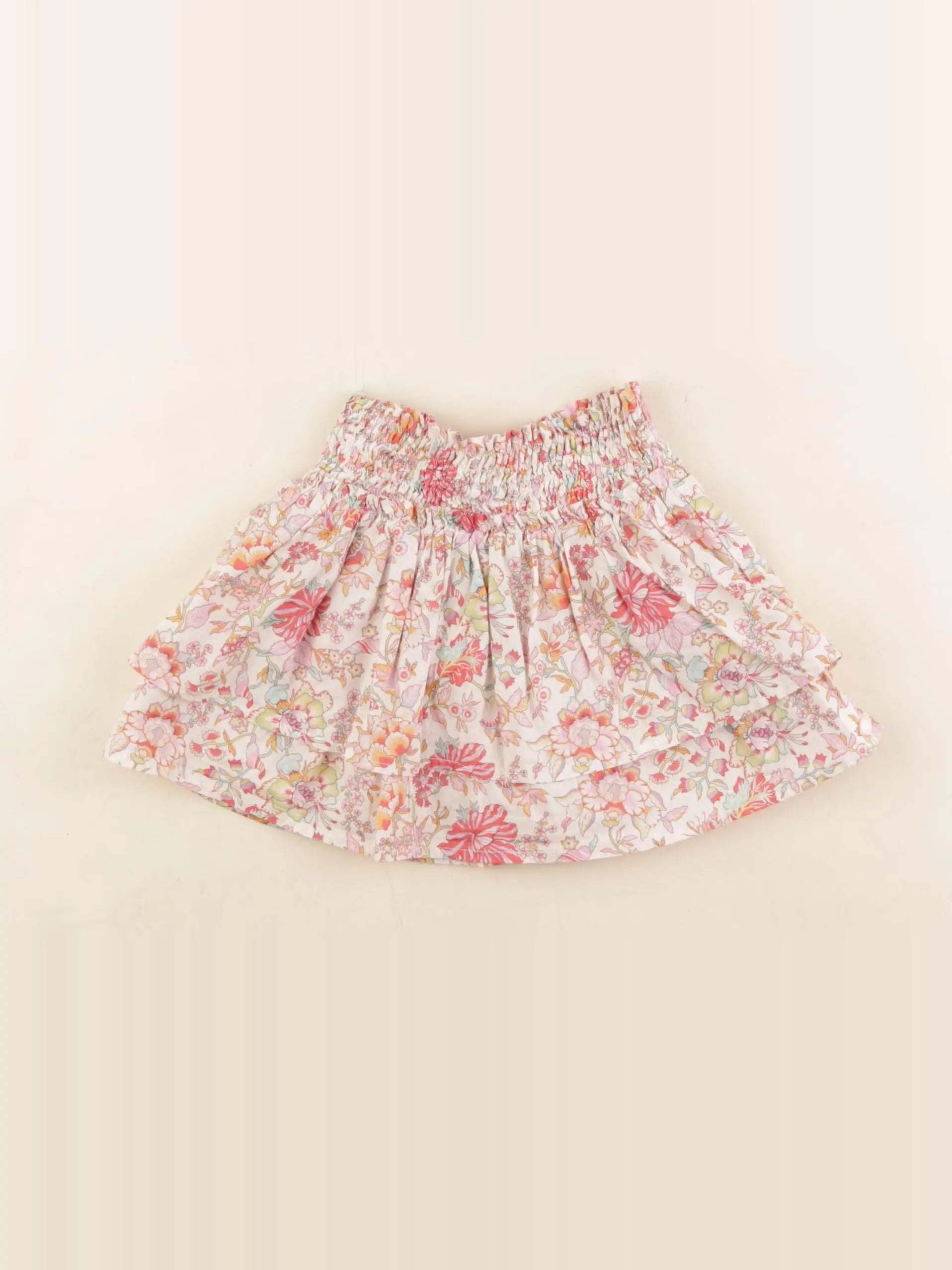 Tartine & Chocolat - jupe beige, rose - 2 ans