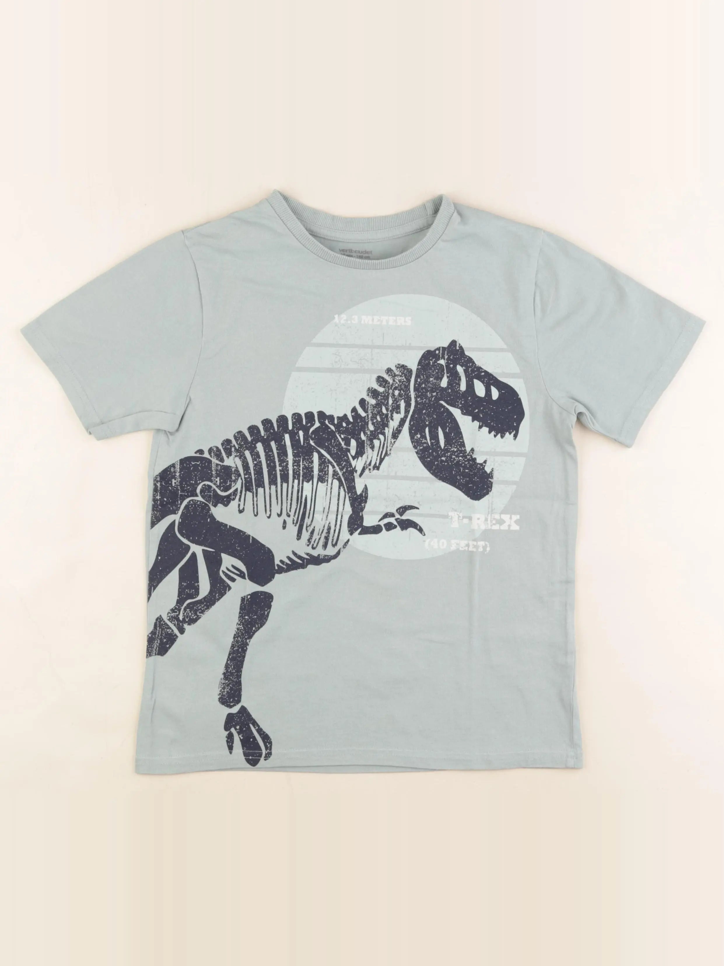 Vertbaudet - tee-shirt vert - 10 ans