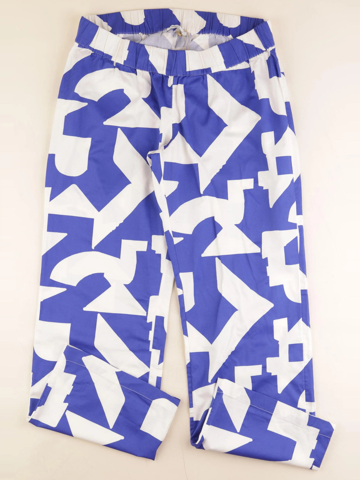 Noppies maternité - pantalon grossesse blanc, bleu - xl