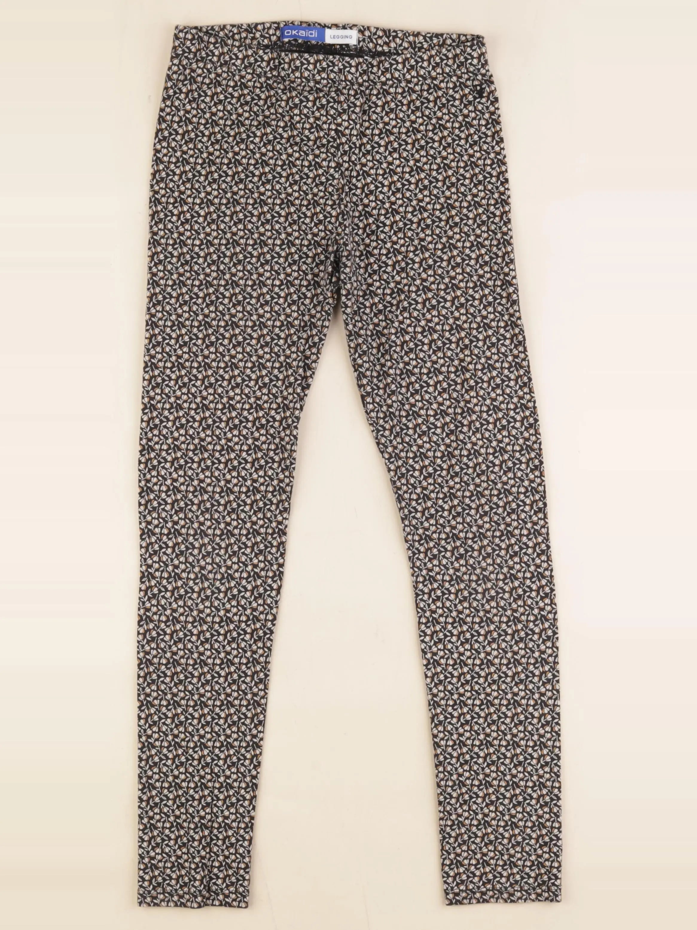 Okaidi - legging noir - 10 ans