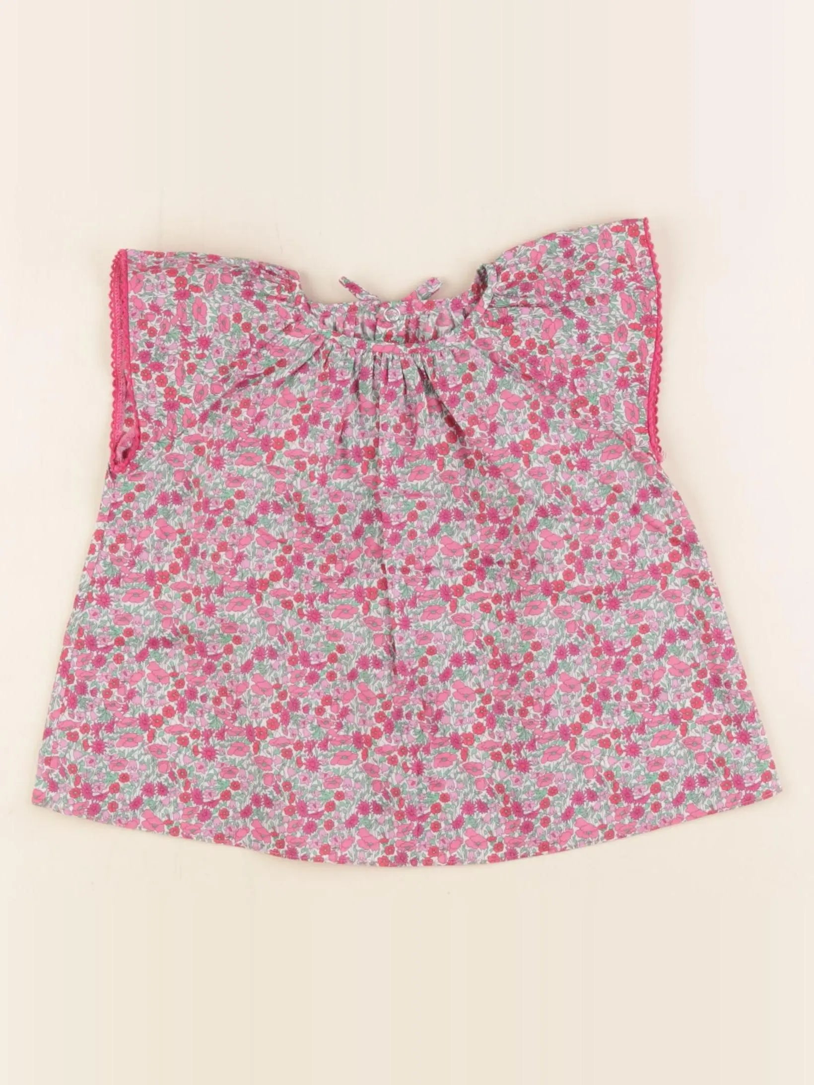 Jacadi - blouse liberty multicolore - 12 mois