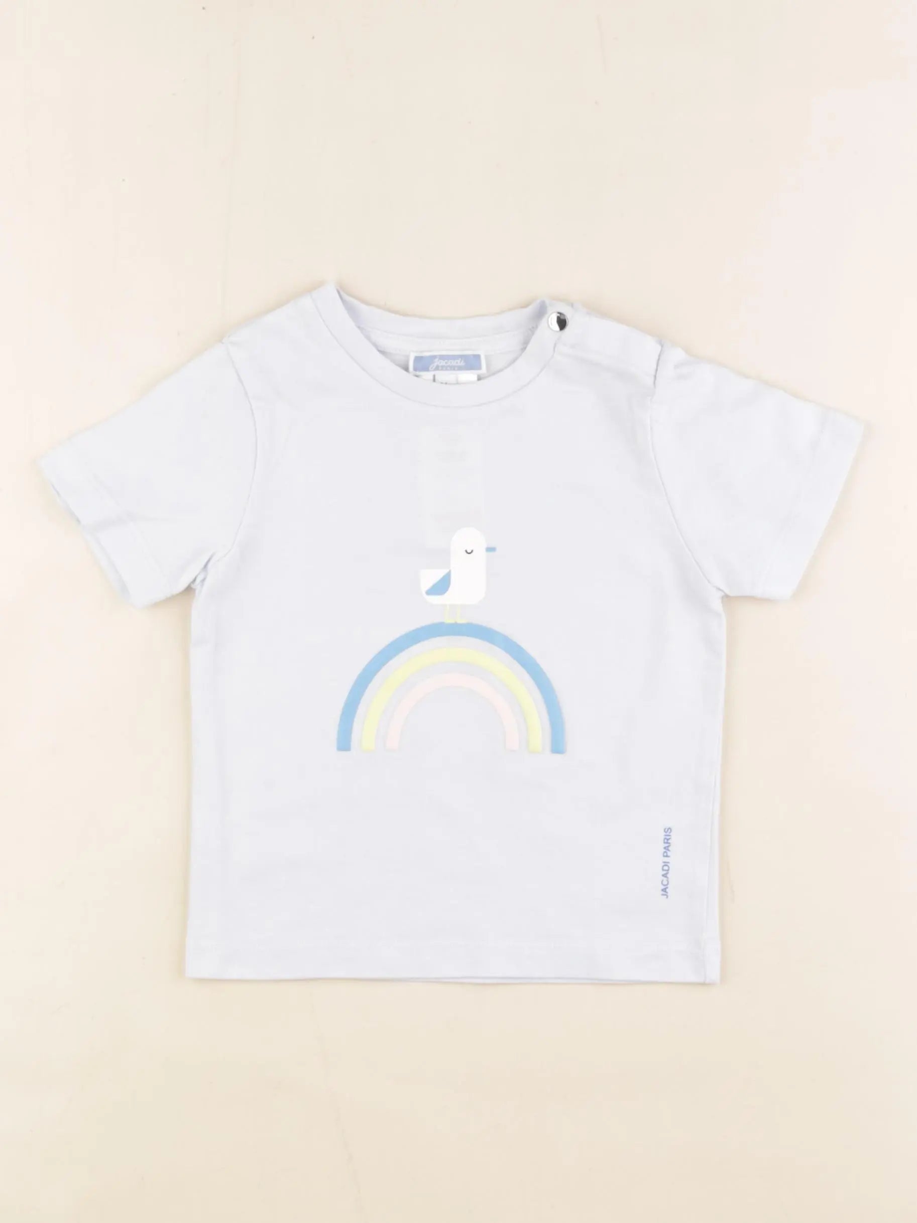 Jacadi - tee-shirt bleu - 24 mois