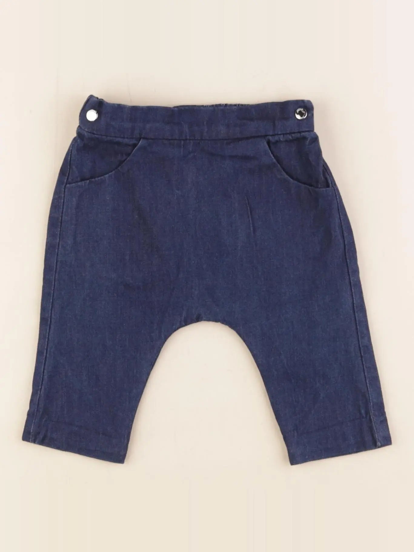 Jacadi - sarouel bleu - 6 mois