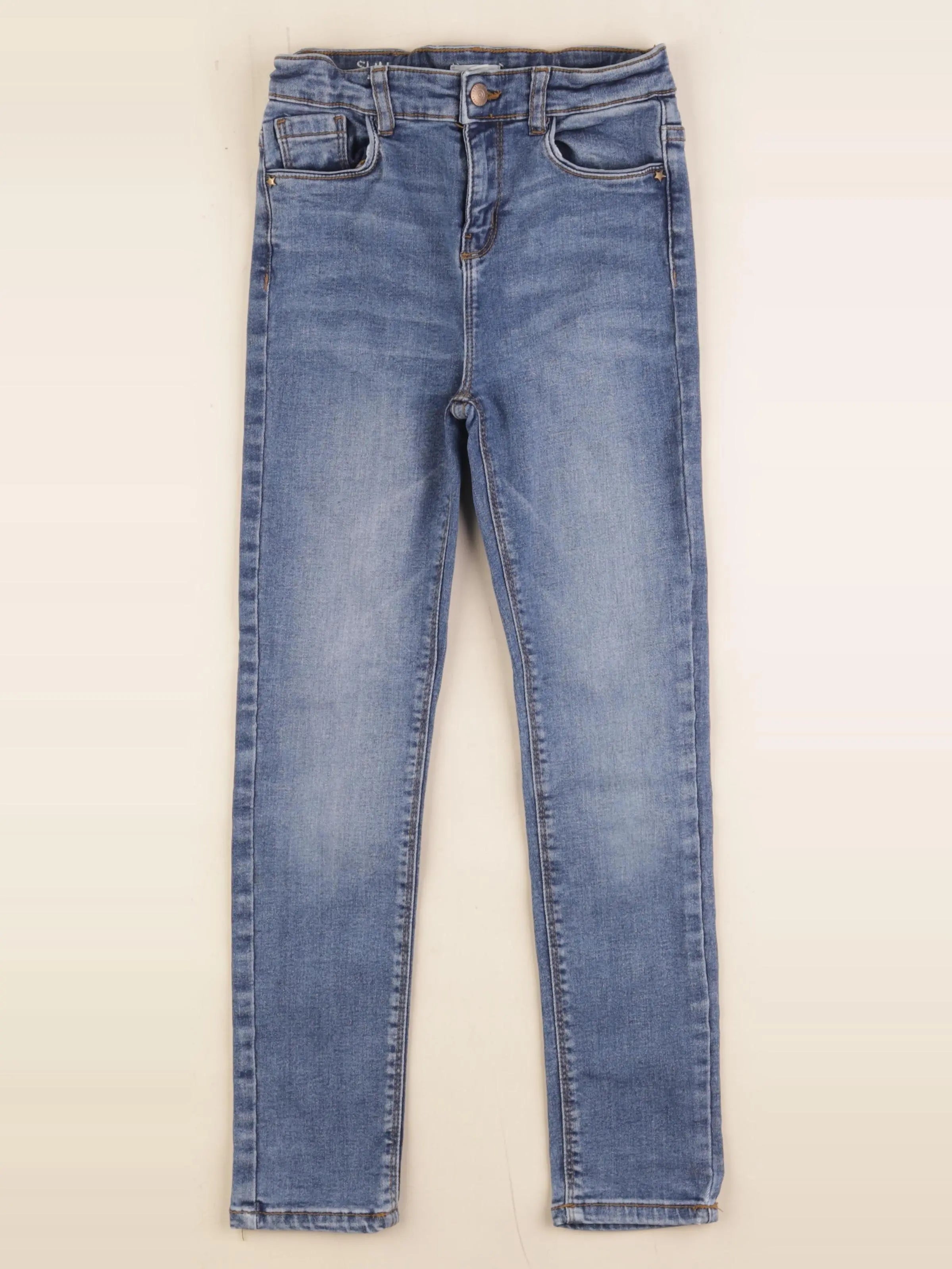 Vertbaudet - jean bleu - 9 ans