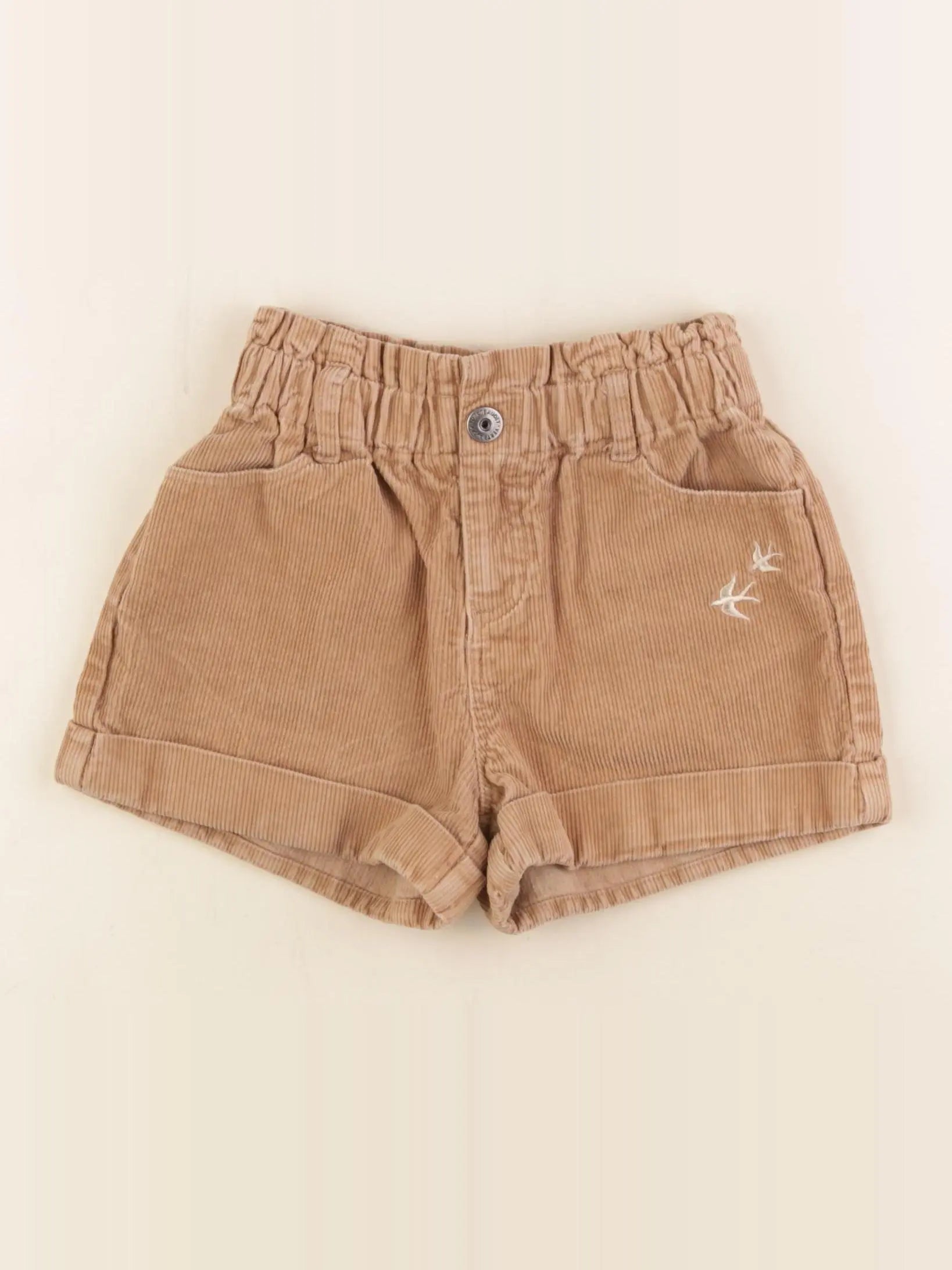 Vertbaudet - short marron - 6 ans