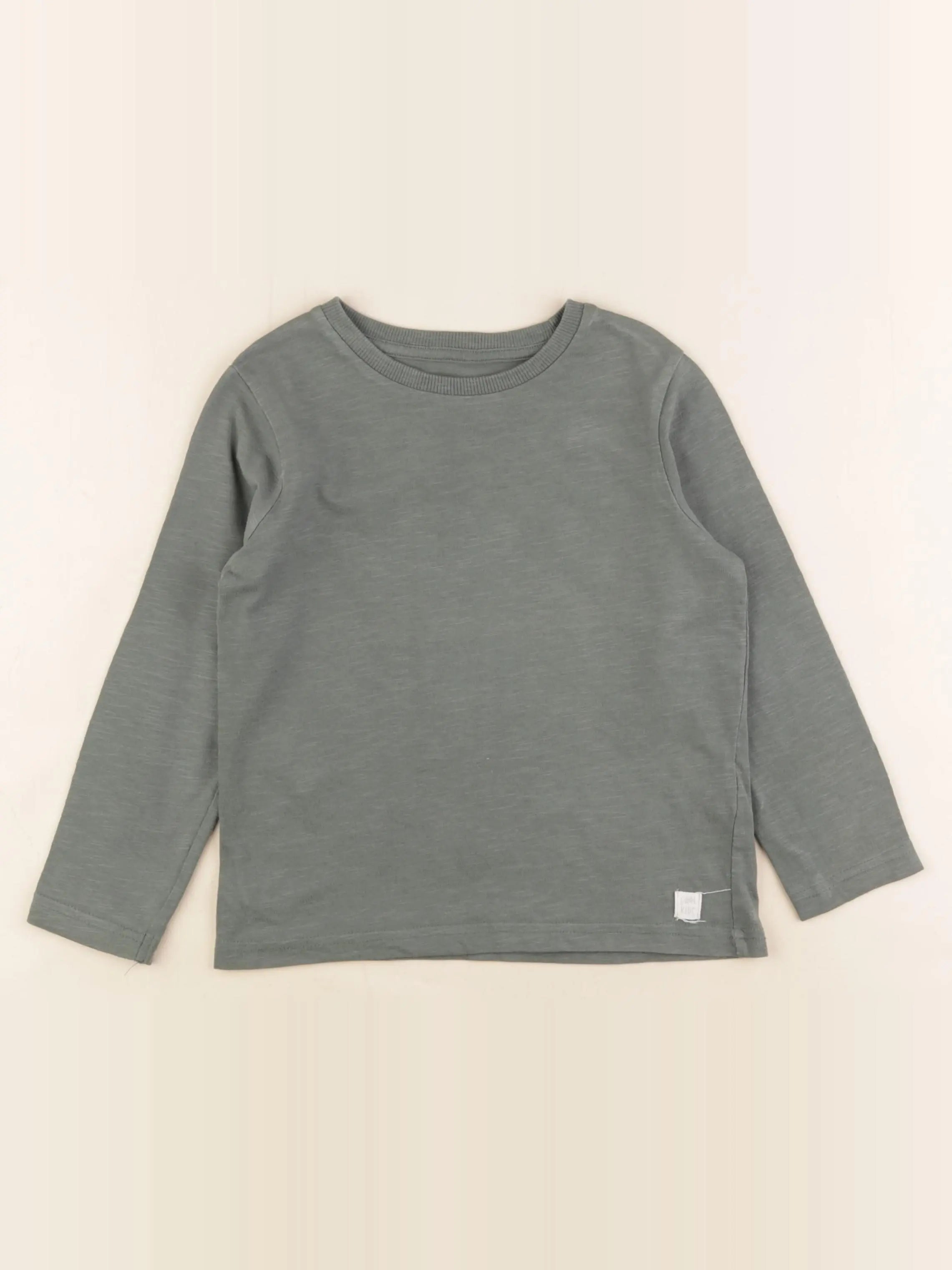 Vertbaudet - tee-shirt vert - 5 ans