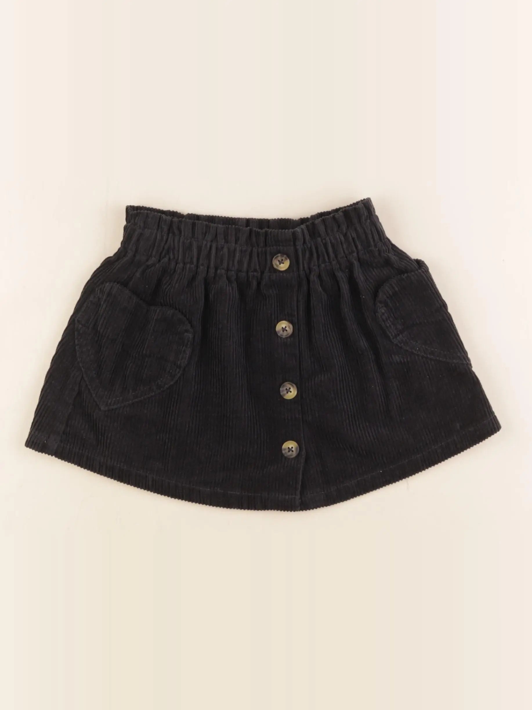 Vertbaudet - short noir - 4 ans