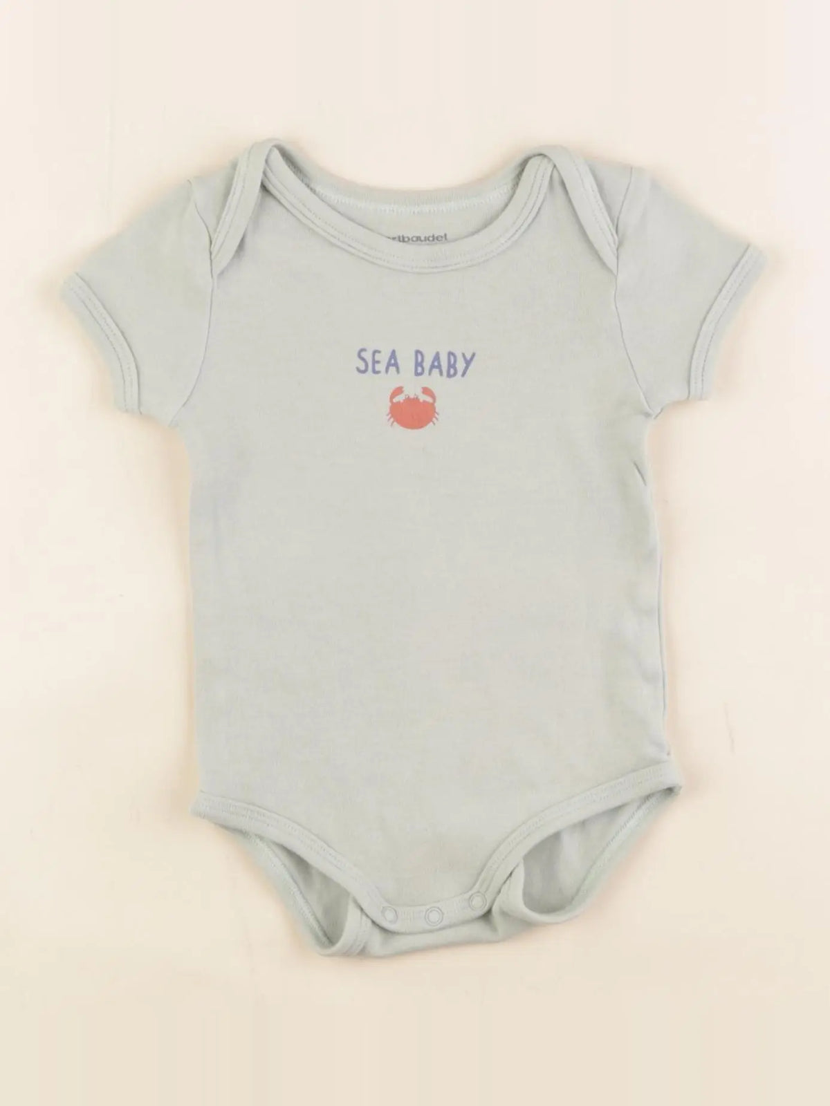 Vertbaudet - body vert - 6 mois