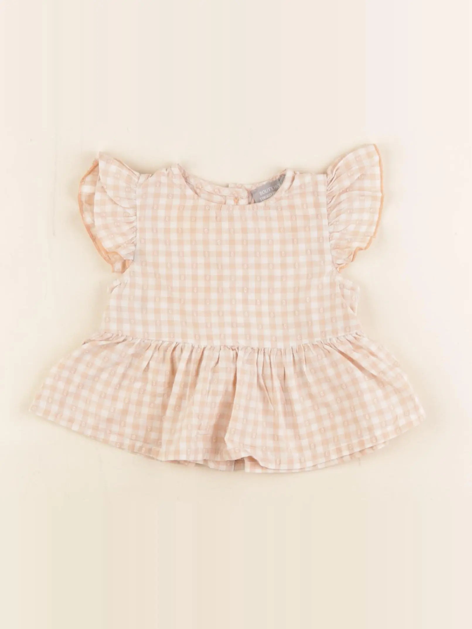 Boutchou - blouse rose - 6 mois