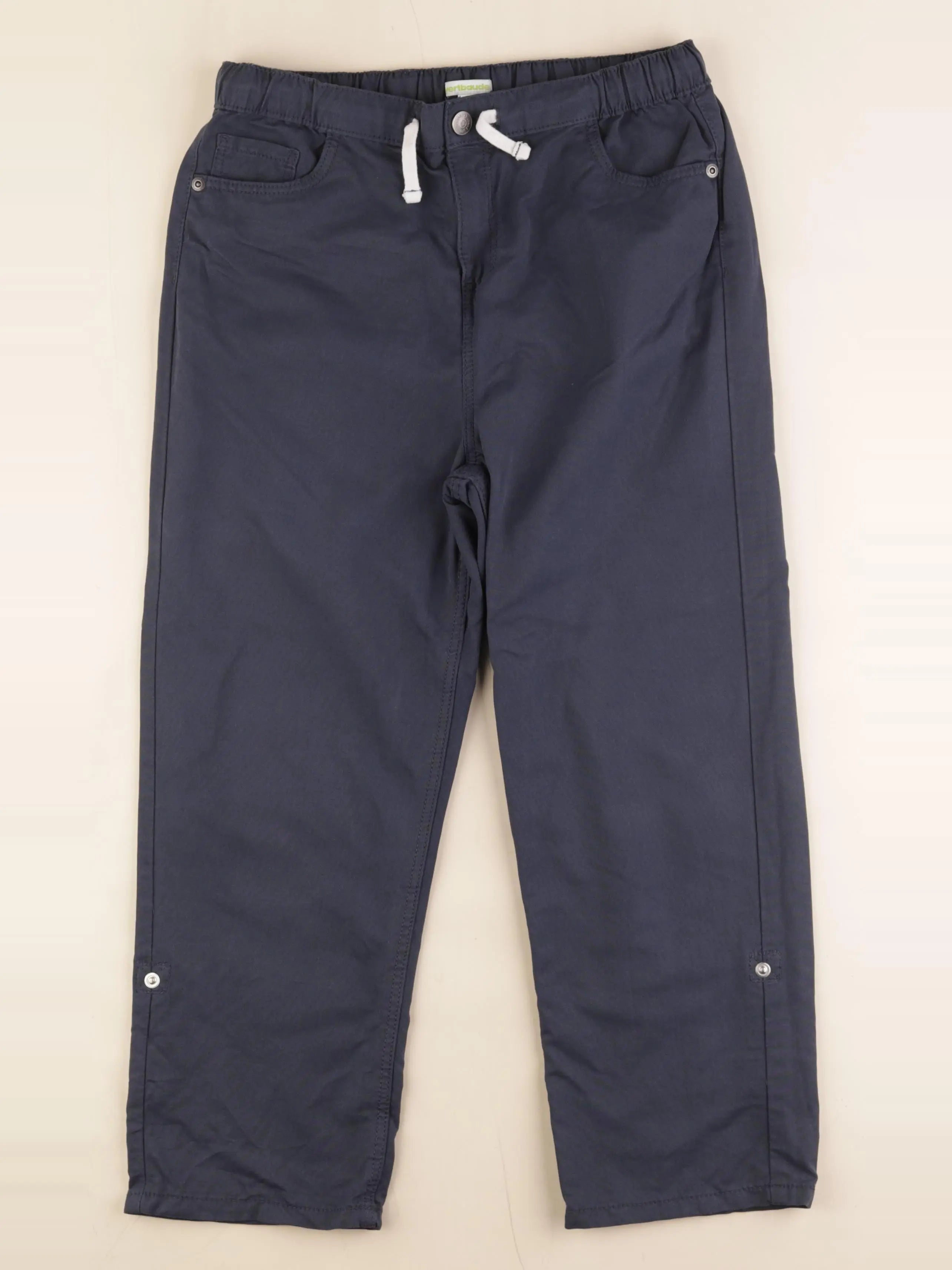 Vertbaudet - pantacourt bleu - 14 ans