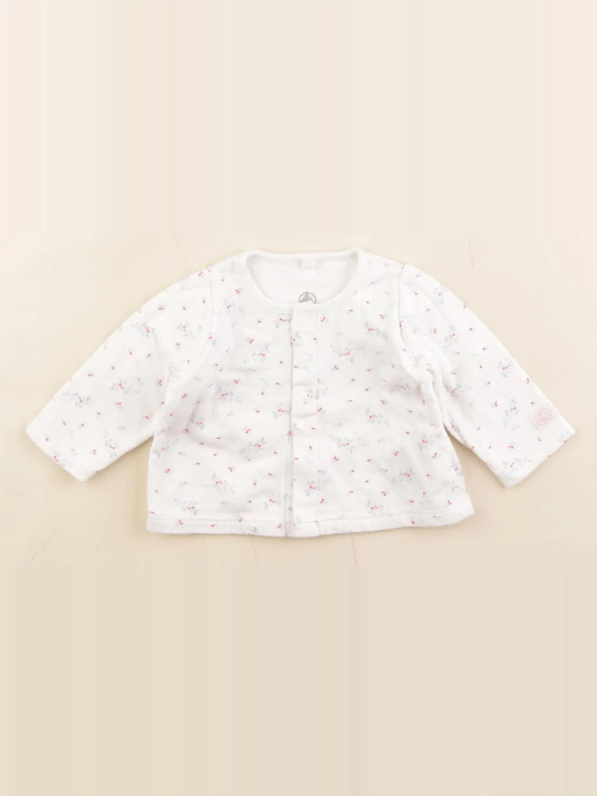 Petit Bateau - tee-shirt blanc - 3 mois