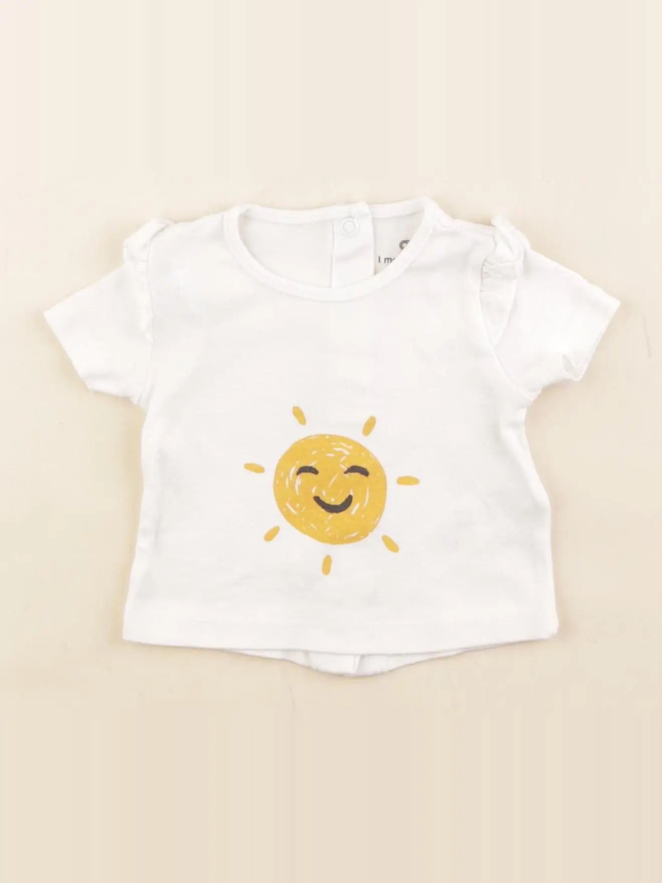 La Redoute - tee-shirt blanc - 1 mois