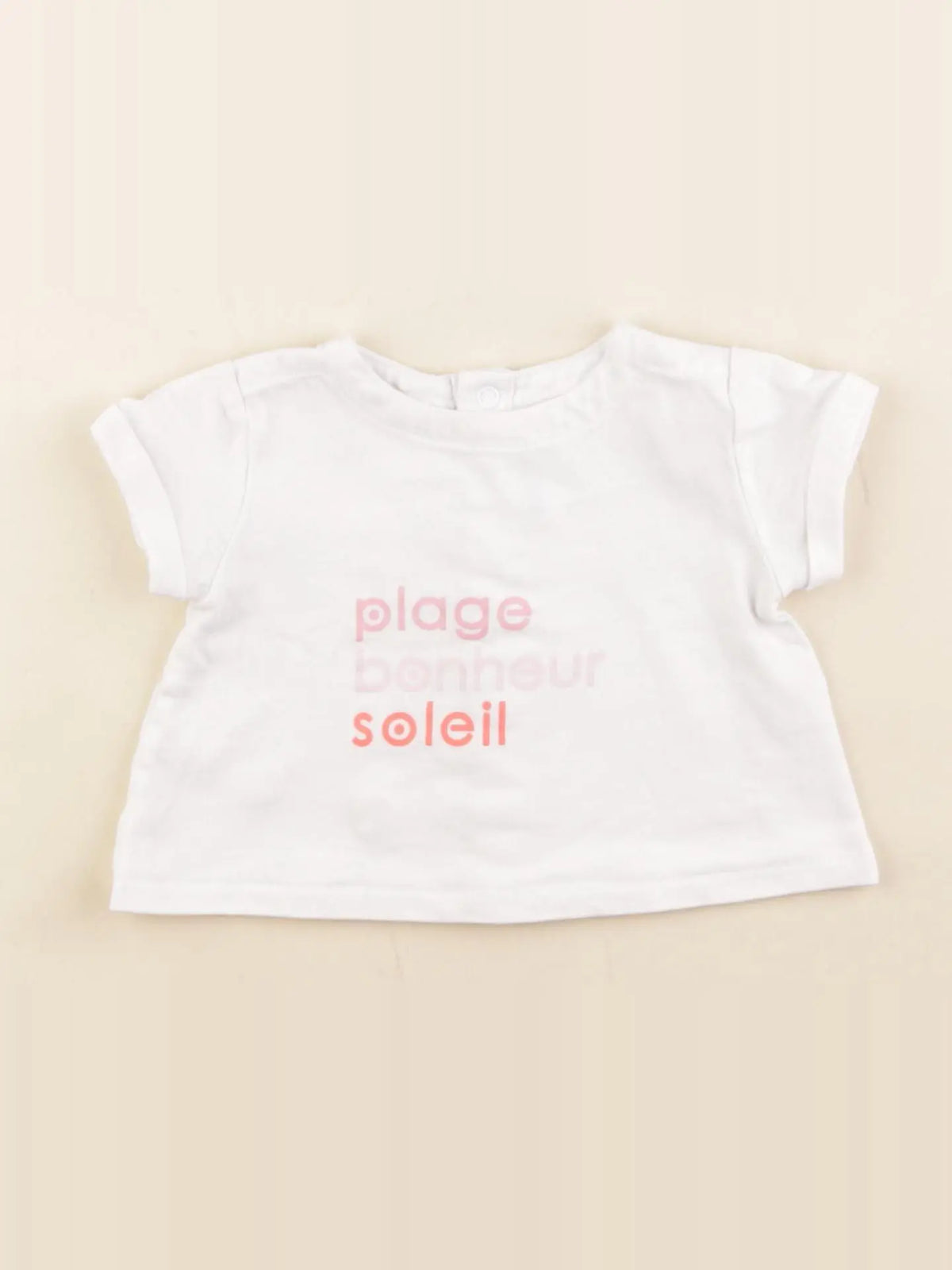 Jacadi - tee-shirt blanc - 3 mois