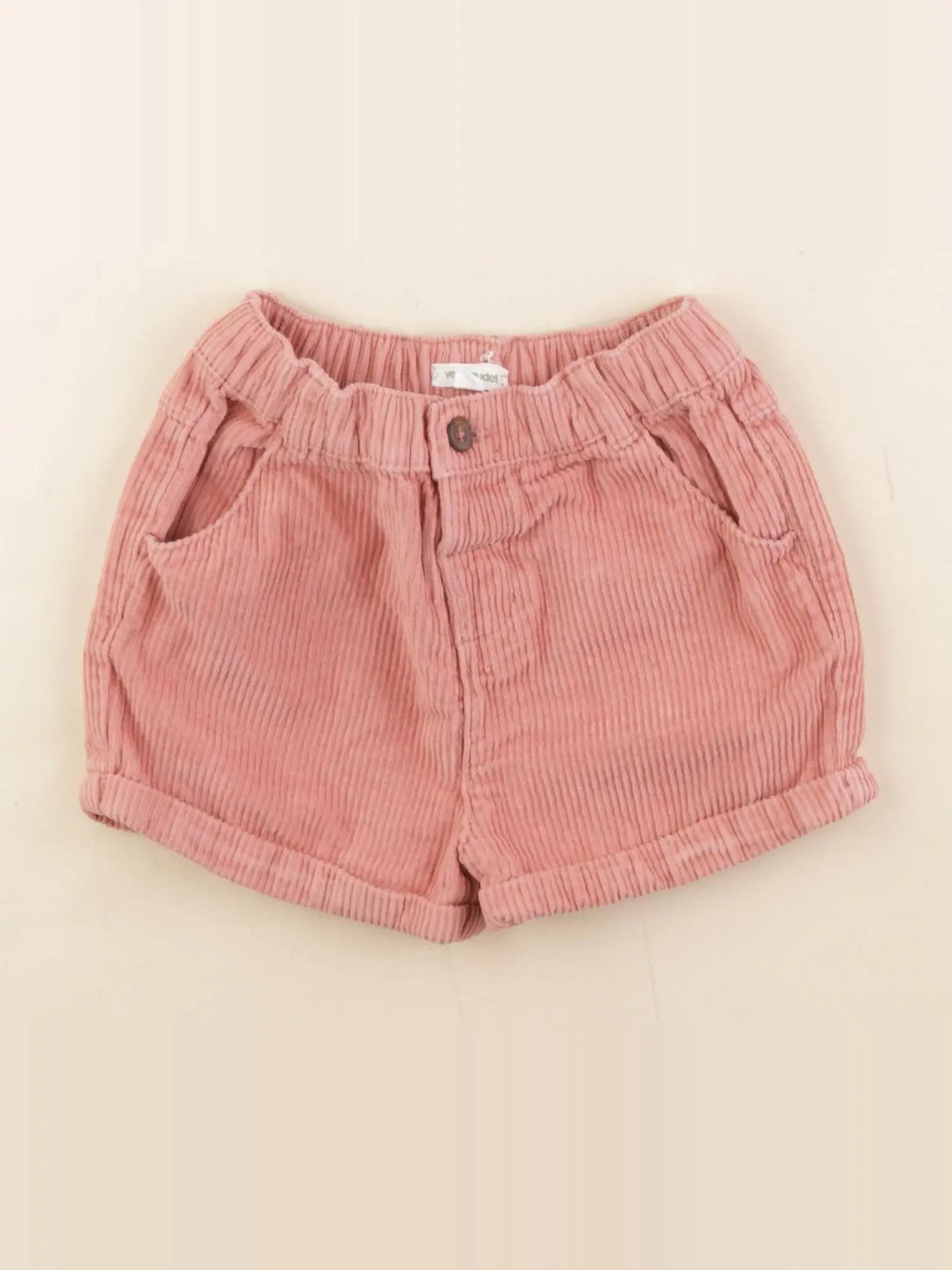 Vertbaudet - short rose - 36 mois