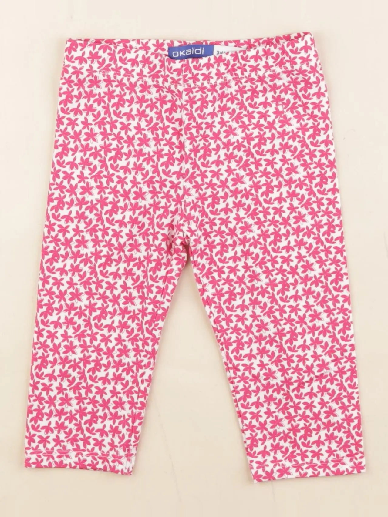 Okaidi - legging court rose - 3 ans