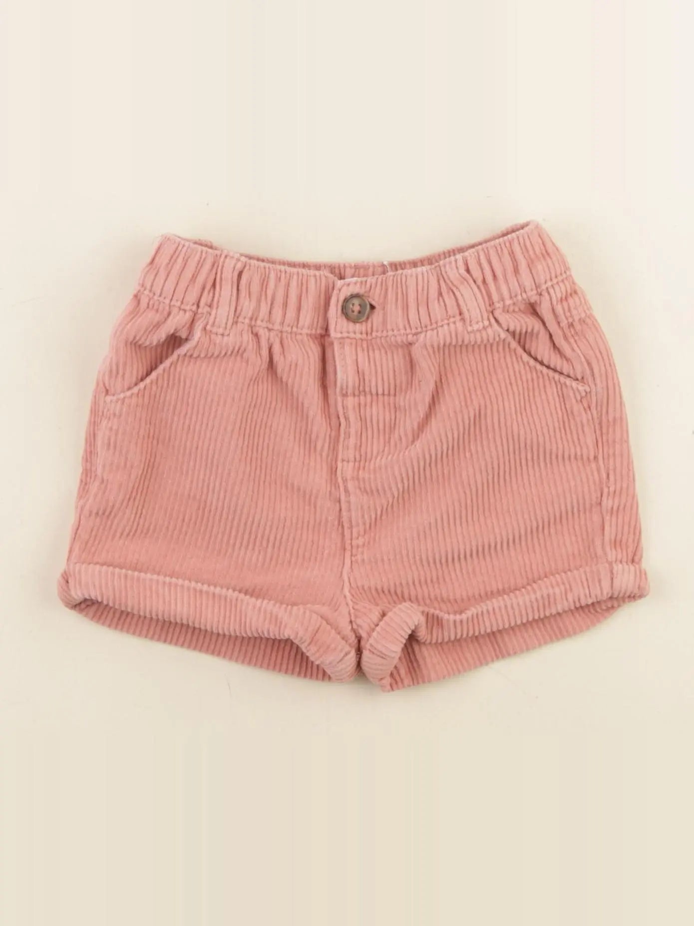 Vertbaudet - short rose - 9 mois