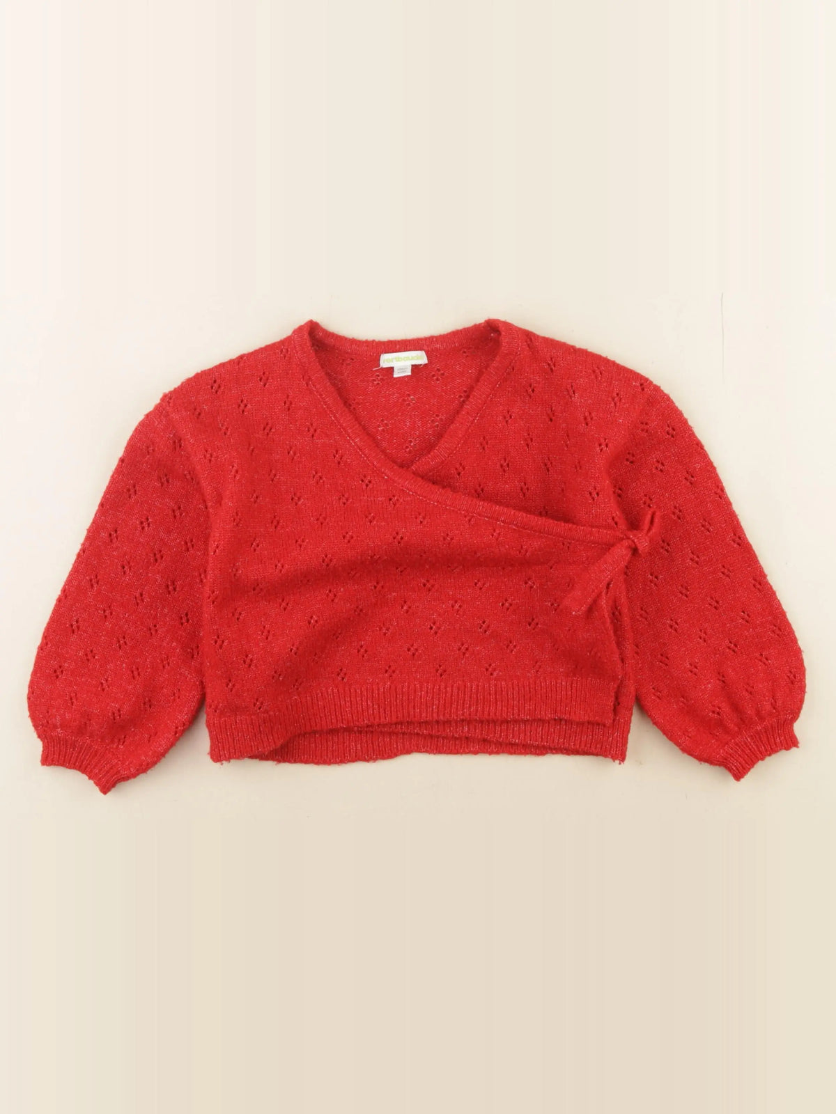 Vertbaudet - pull rouge - 5 ans