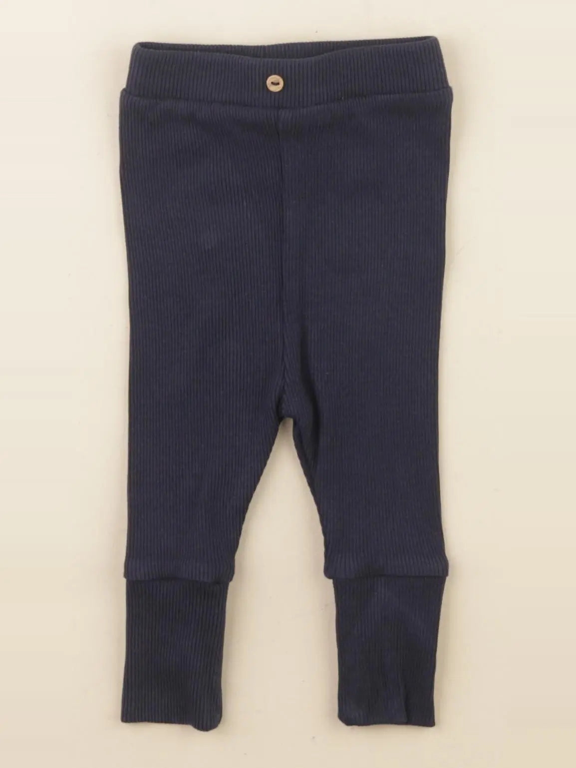 Vertbaudet - legging bleu - 3 mois