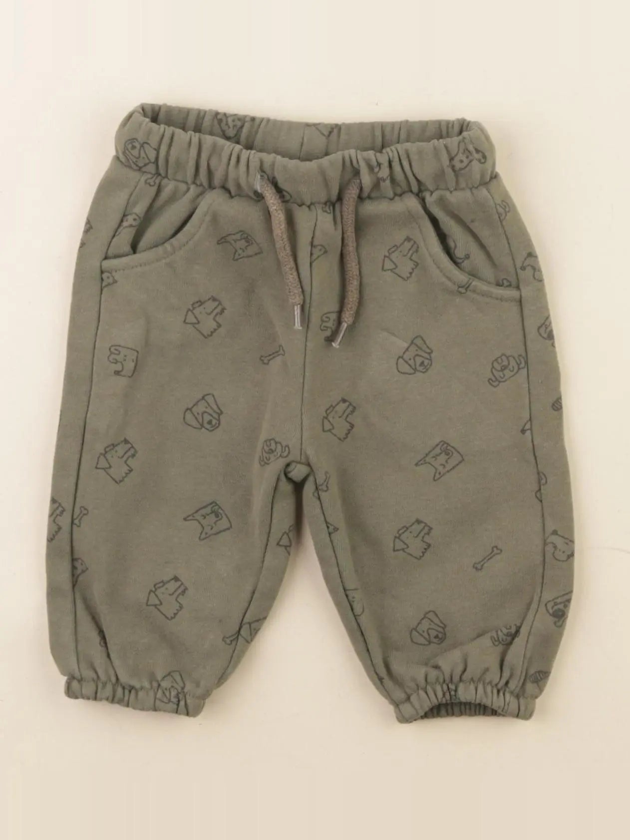 Vertbaudet - jogging vert - 3 mois