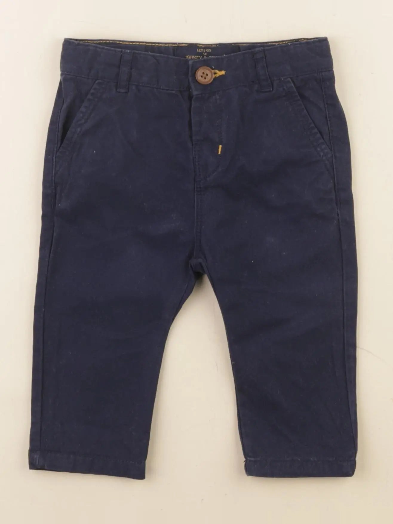 Zara - pantalon bleu - 3/6 mois