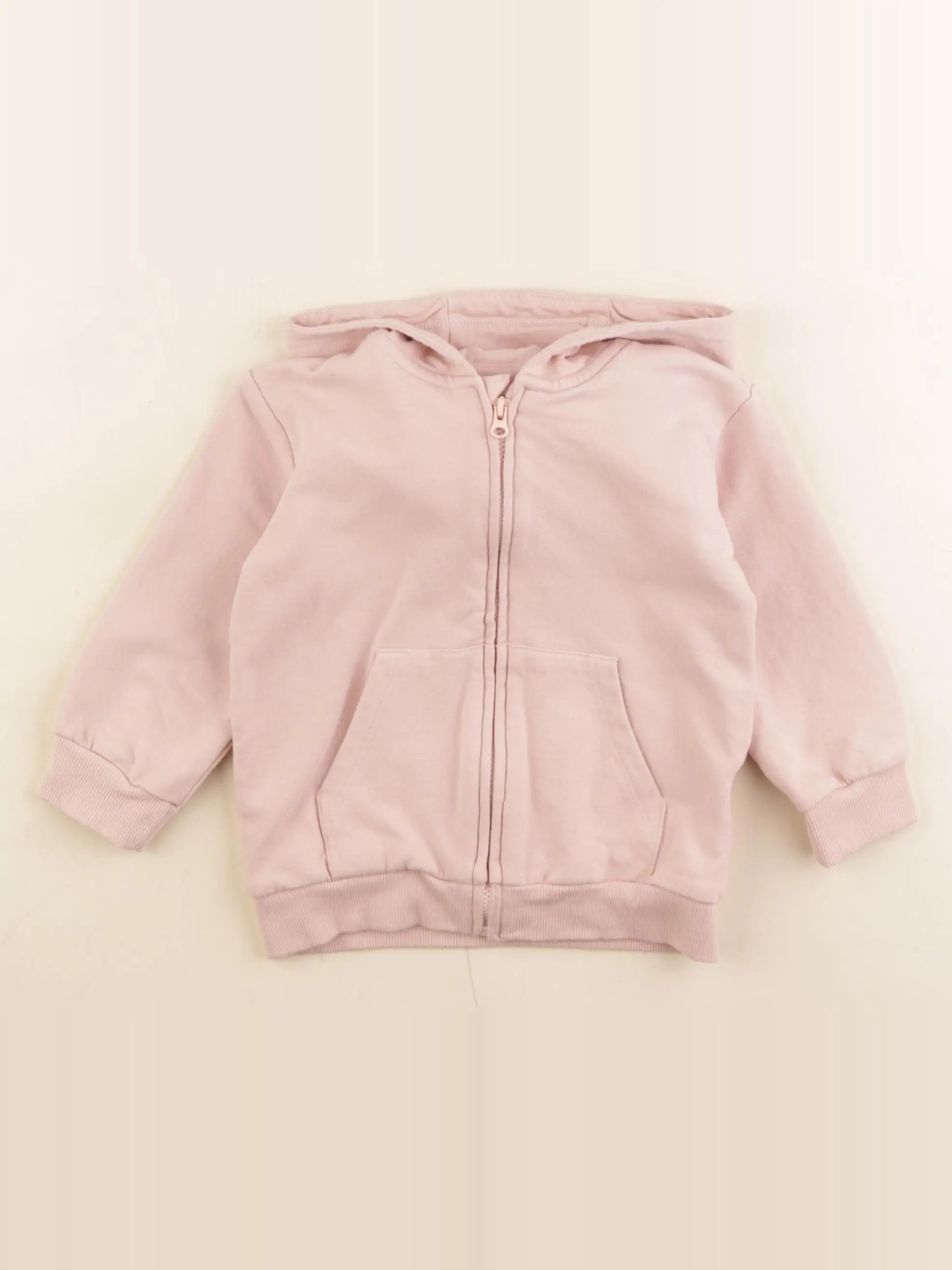 H&M - sweat rose - 12 mois