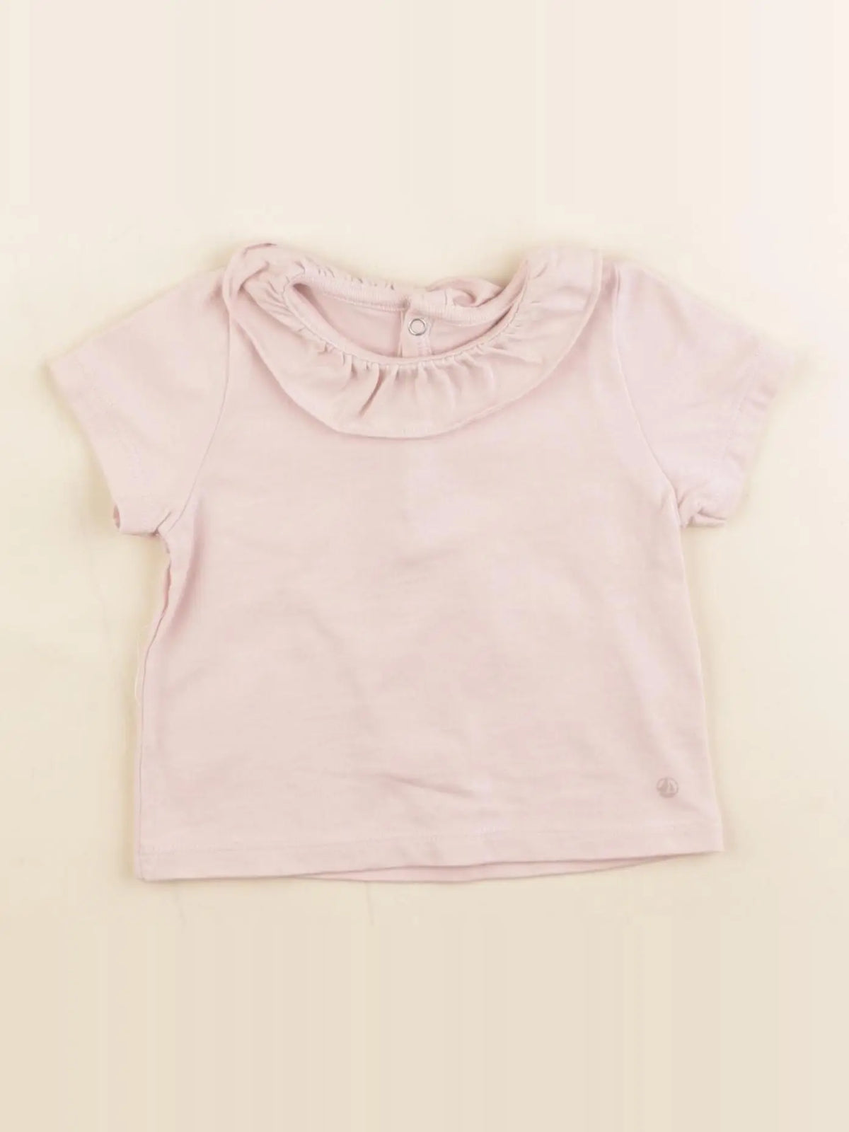 Petit Bateau - tee-shirt rose - 6 mois