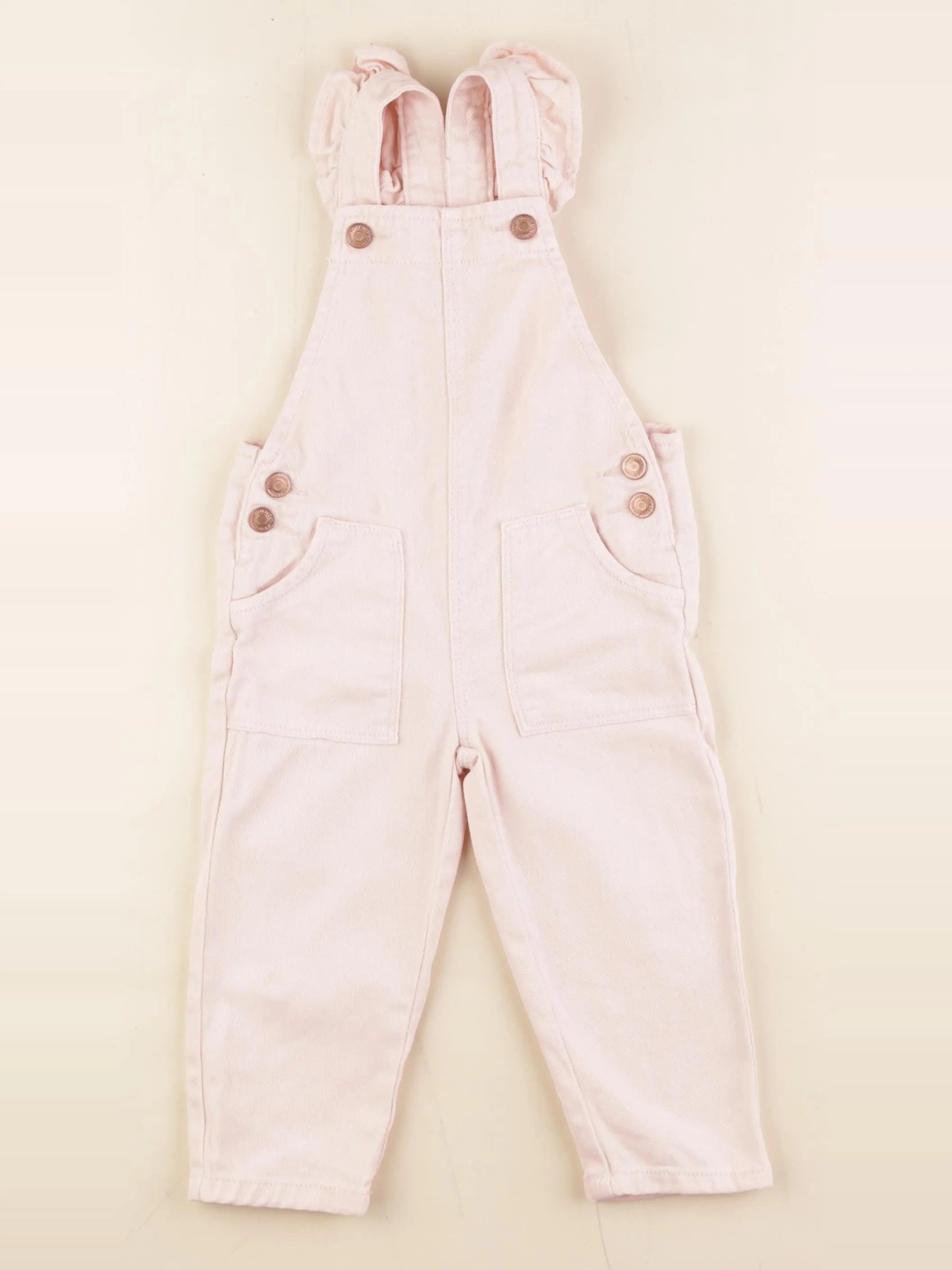 Vertbaudet - salopette rose - 2 ans