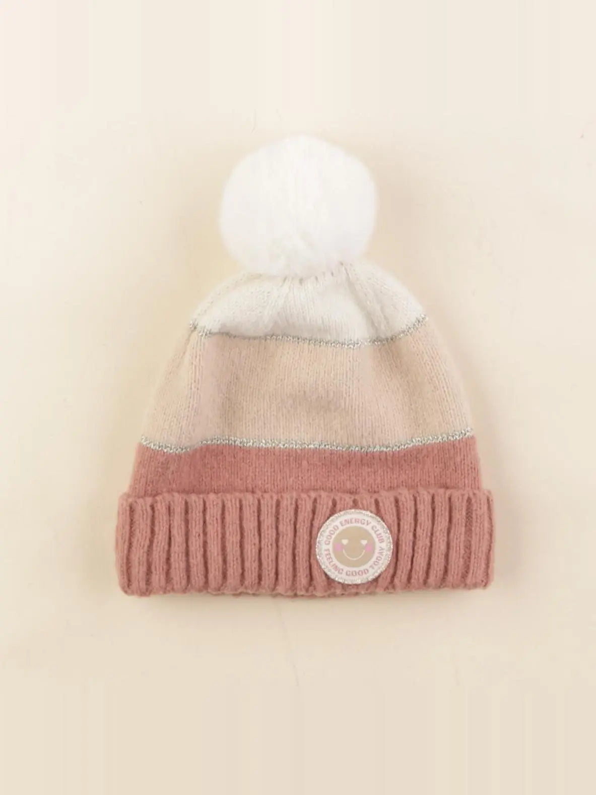 Vertbaudet - bonnet rose - 2/3 ans