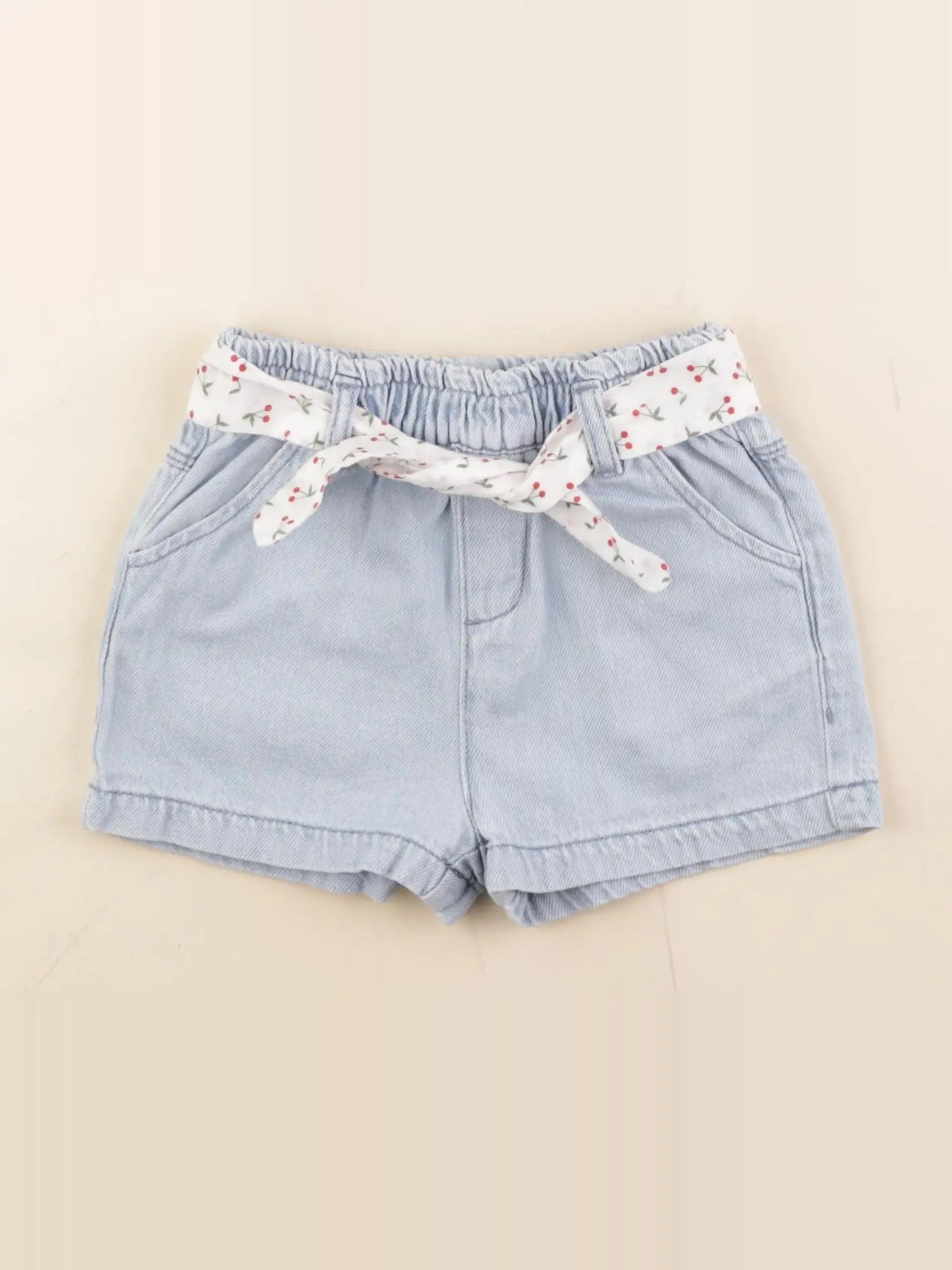 Vertbaudet - short bleu - 24 mois