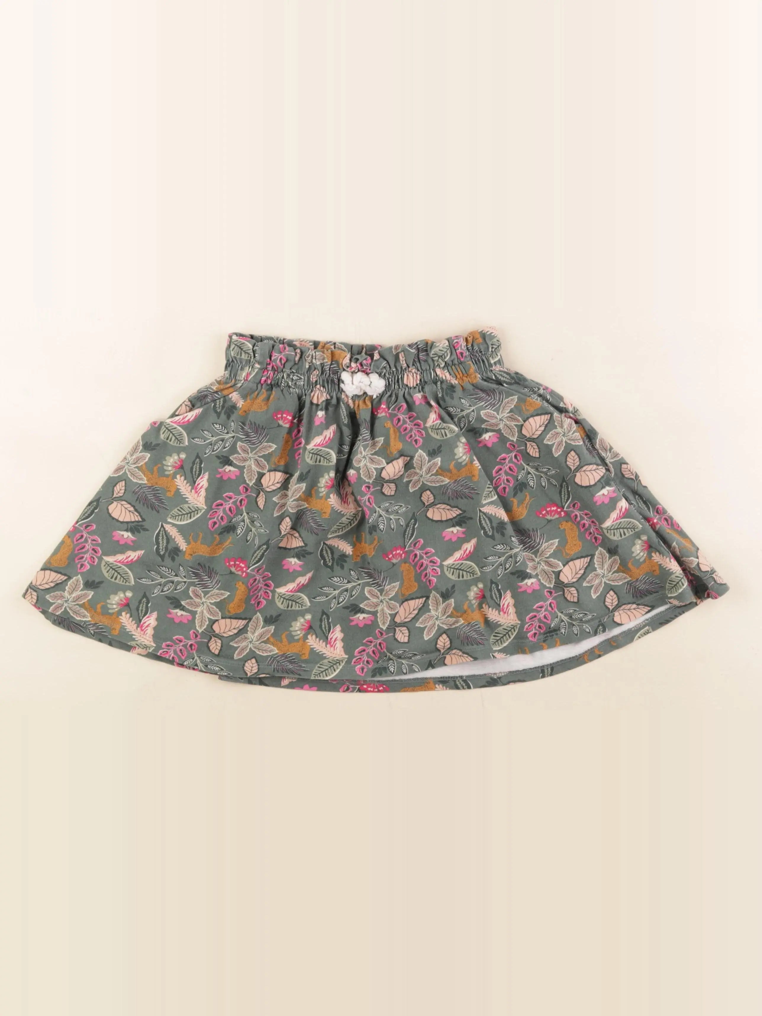 Vertbaudet - jupe vert - 6 ans