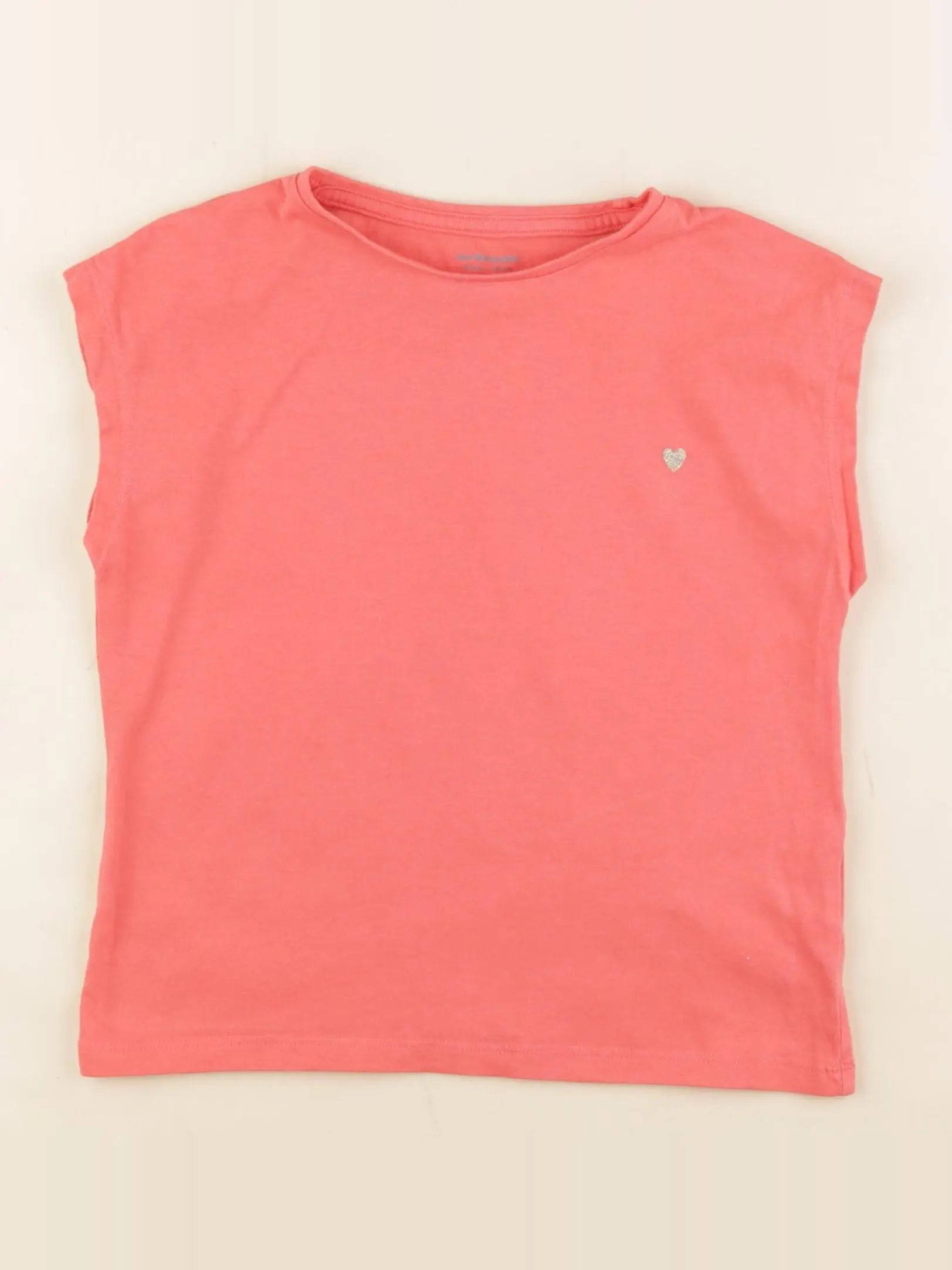 Vertbaudet - tee-shirt orange - 6 ans