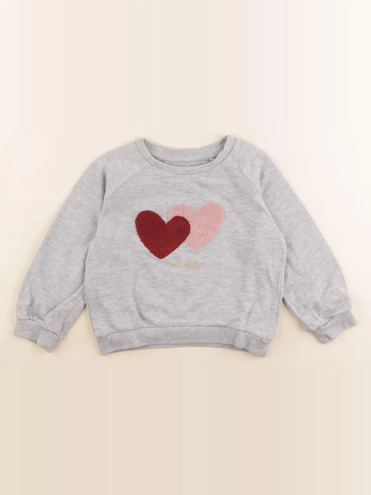 Vertbaudet - sweat gris - 3 ans