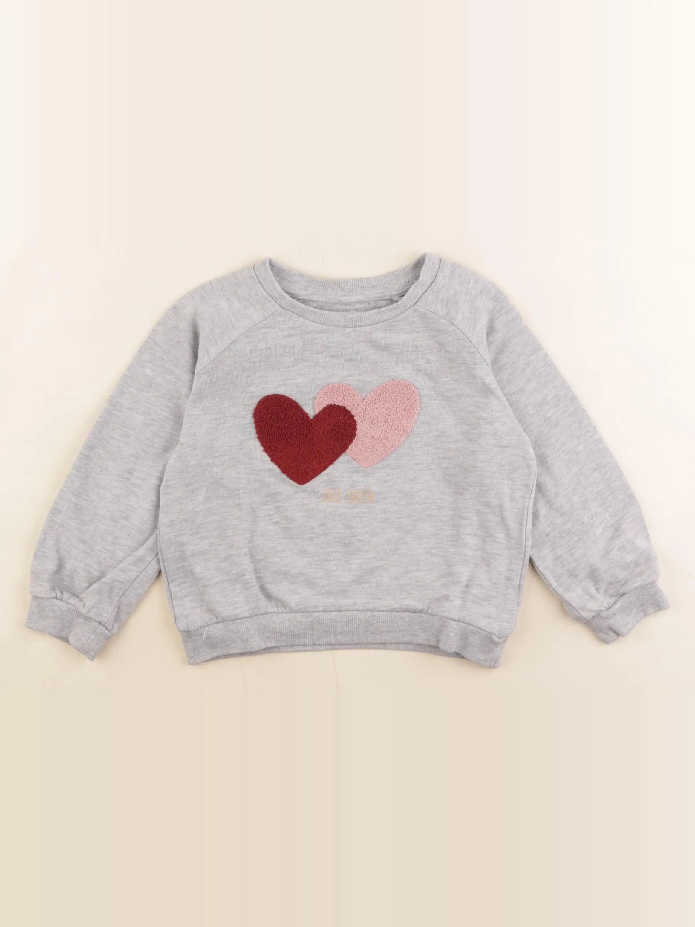 Vertbaudet - sweat gris - 3 ans