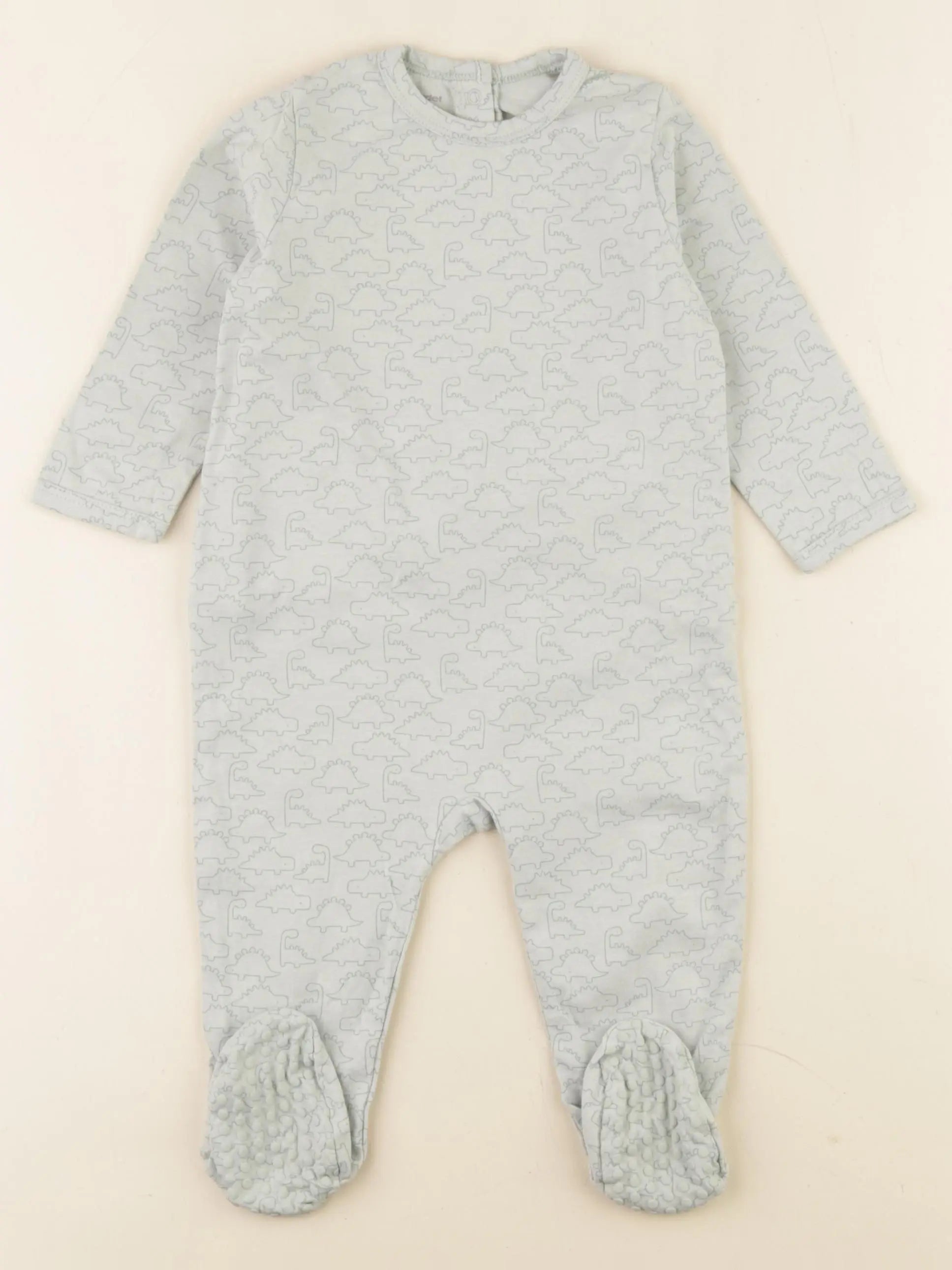 Vertbaudet - pyjama coton vert - 12 mois