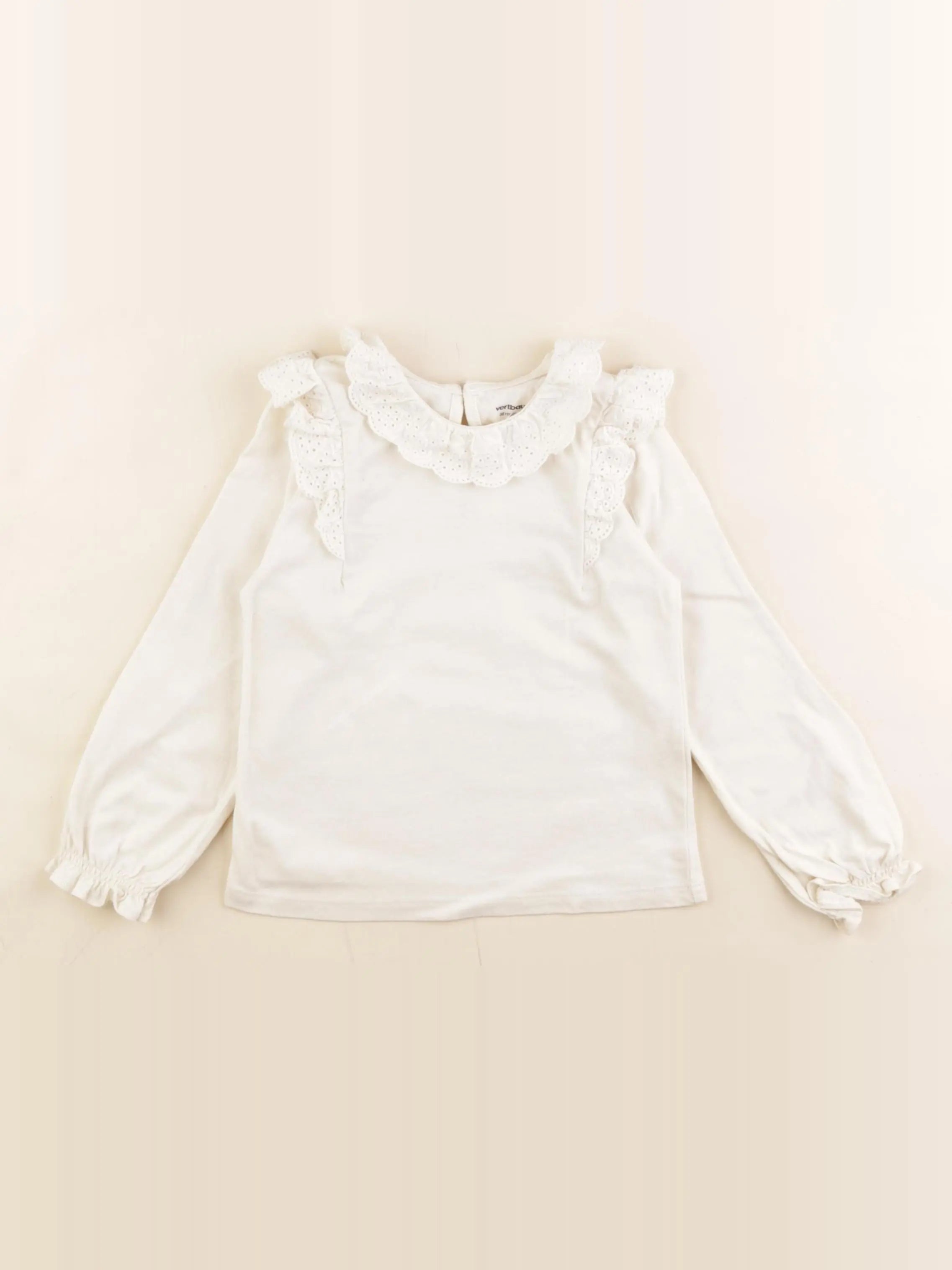 Vertbaudet - tee-shirt beige - 36 mois
