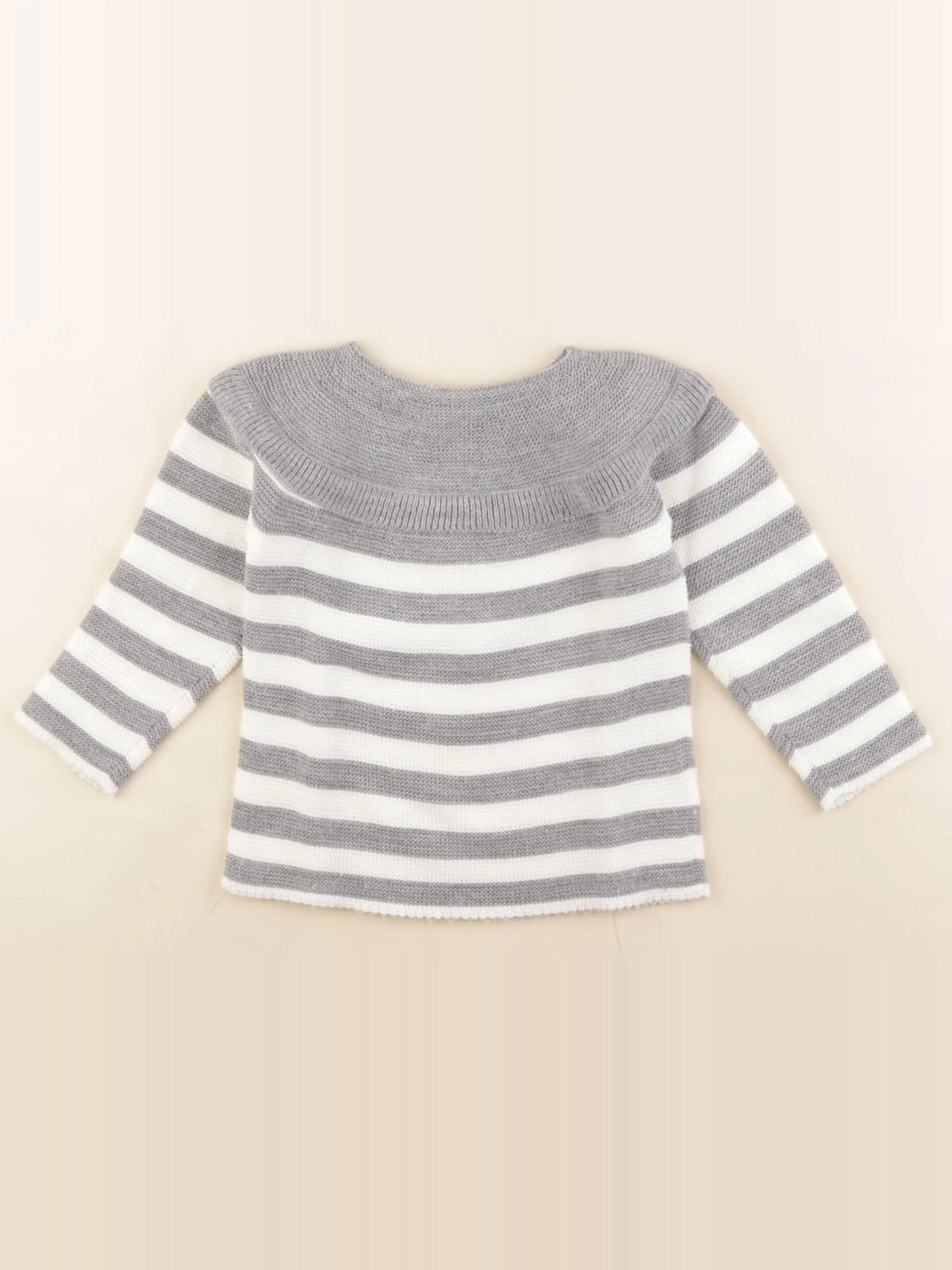 Lola Palacios - pull gris - 4 ans