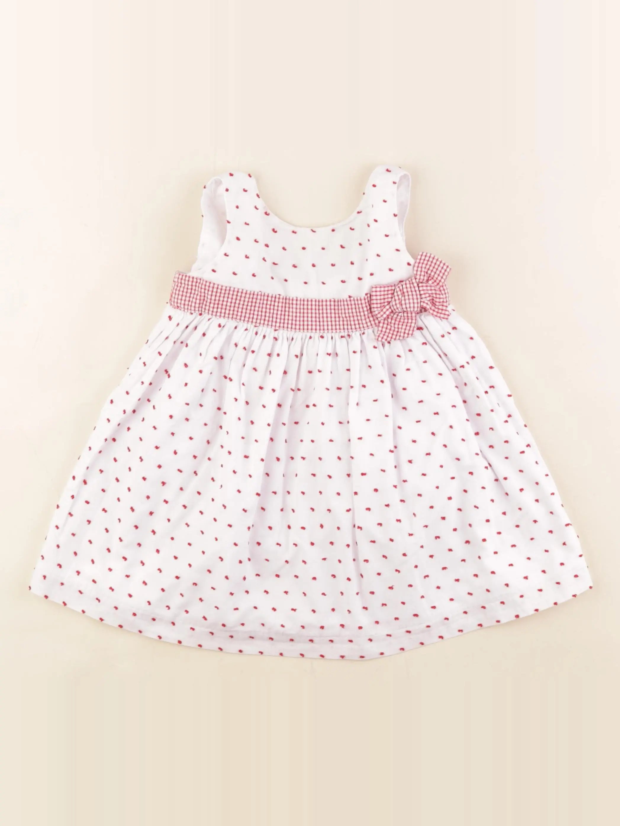 Lola Palacios - robe rouge - 18 mois