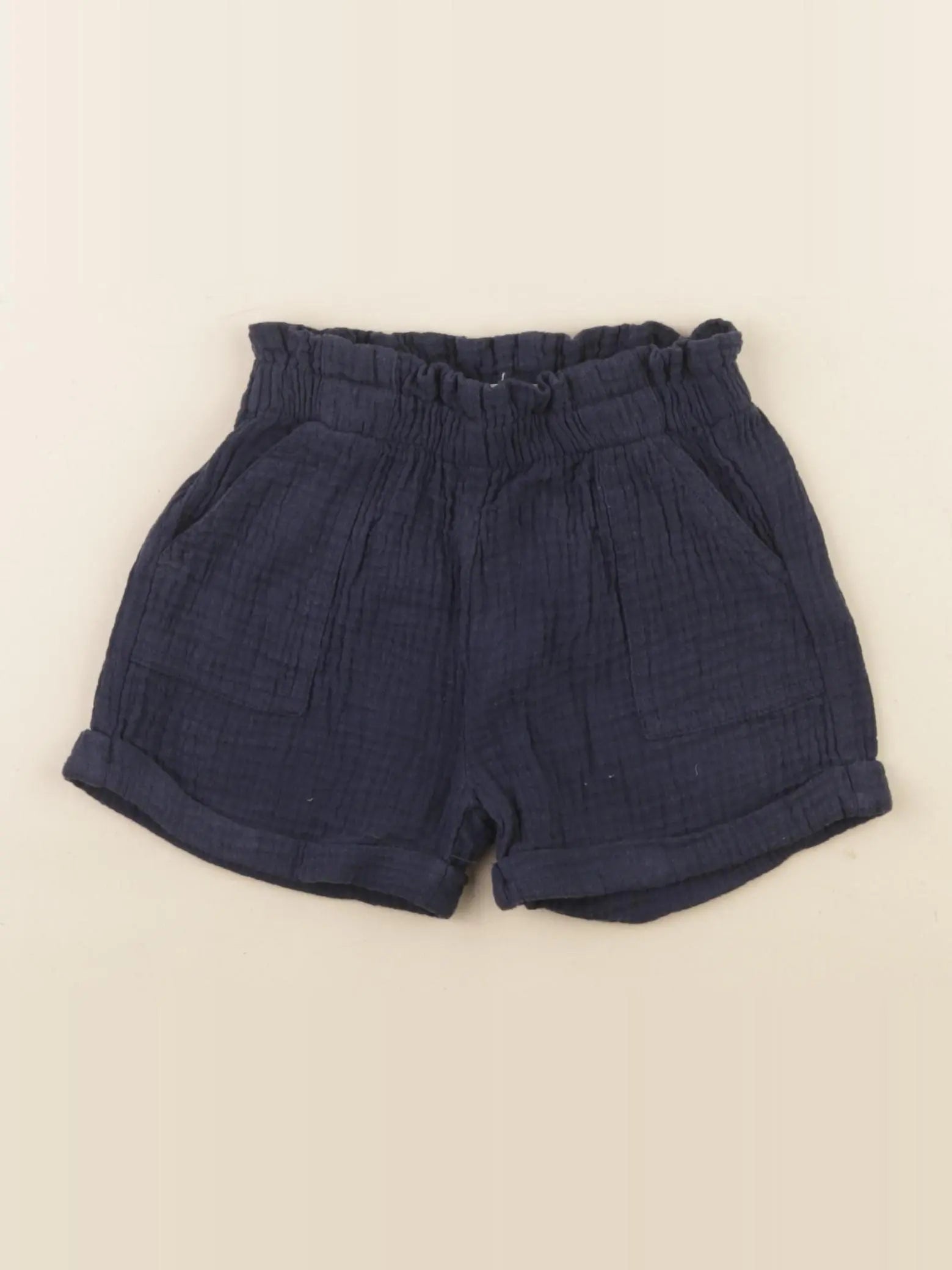 Vertbaudet - short bleu - 3 ans