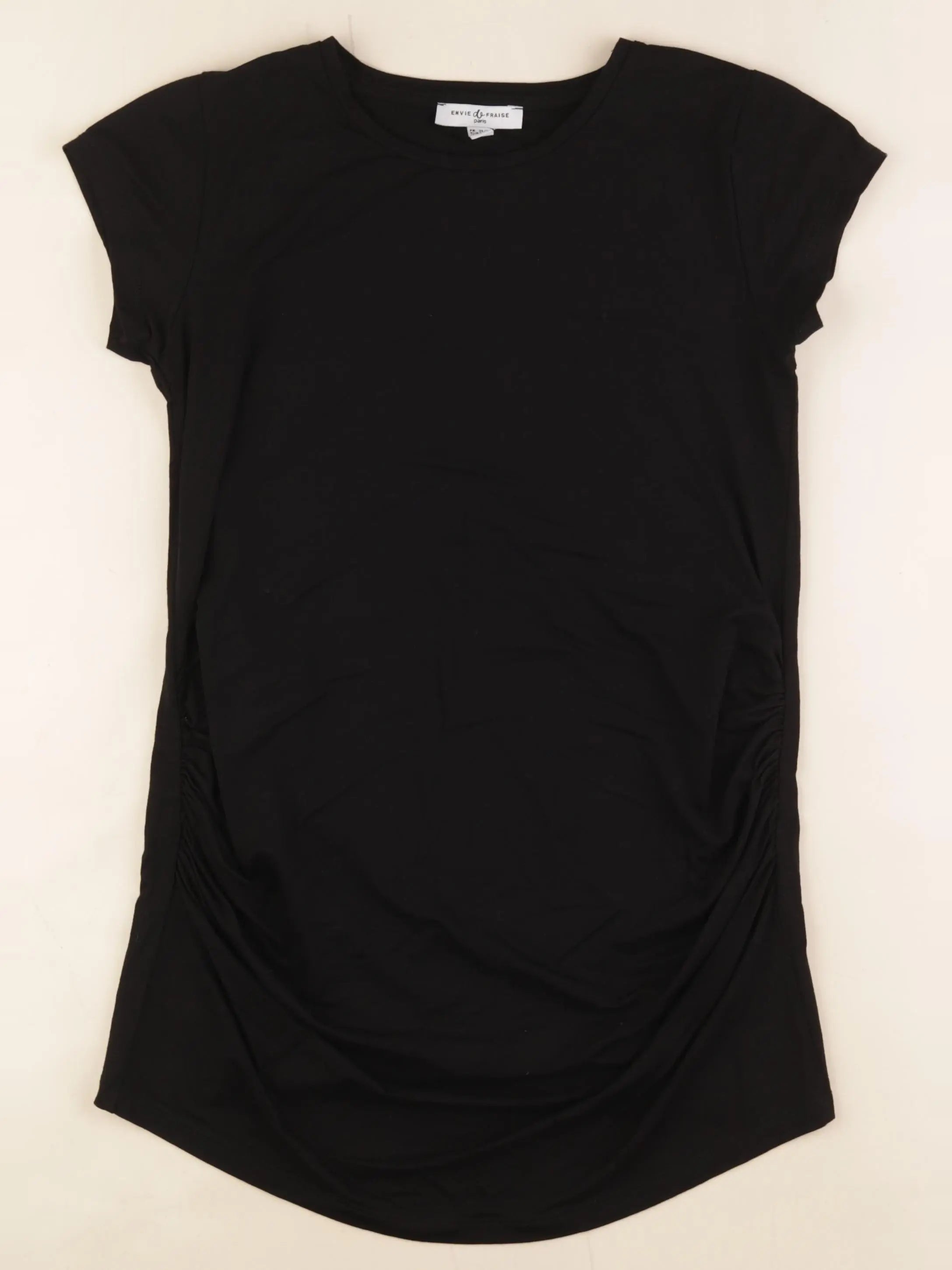 Envie de fraise - tee-shirt grossesse noir - 36 à 38