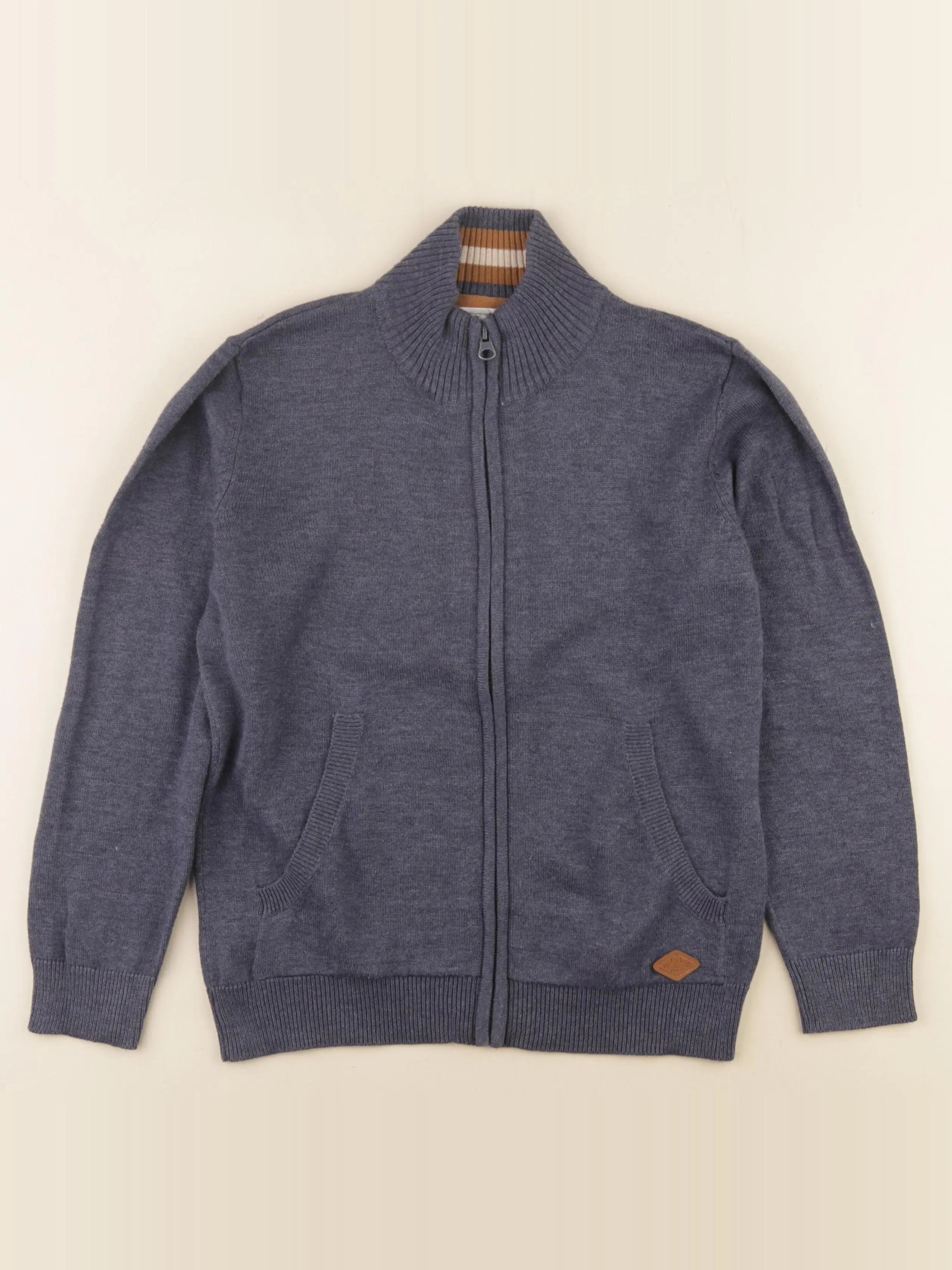 Vertbaudet - gilet bleu - 10 ans